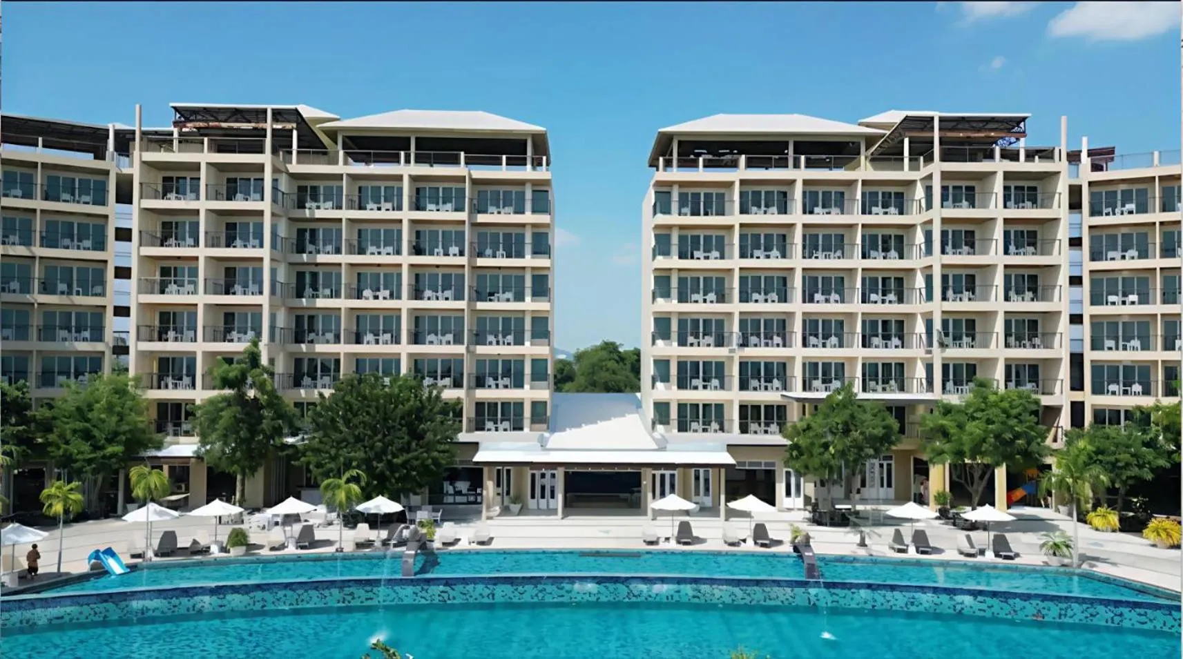 Property building in Royal Phala Cliff Beach Resort