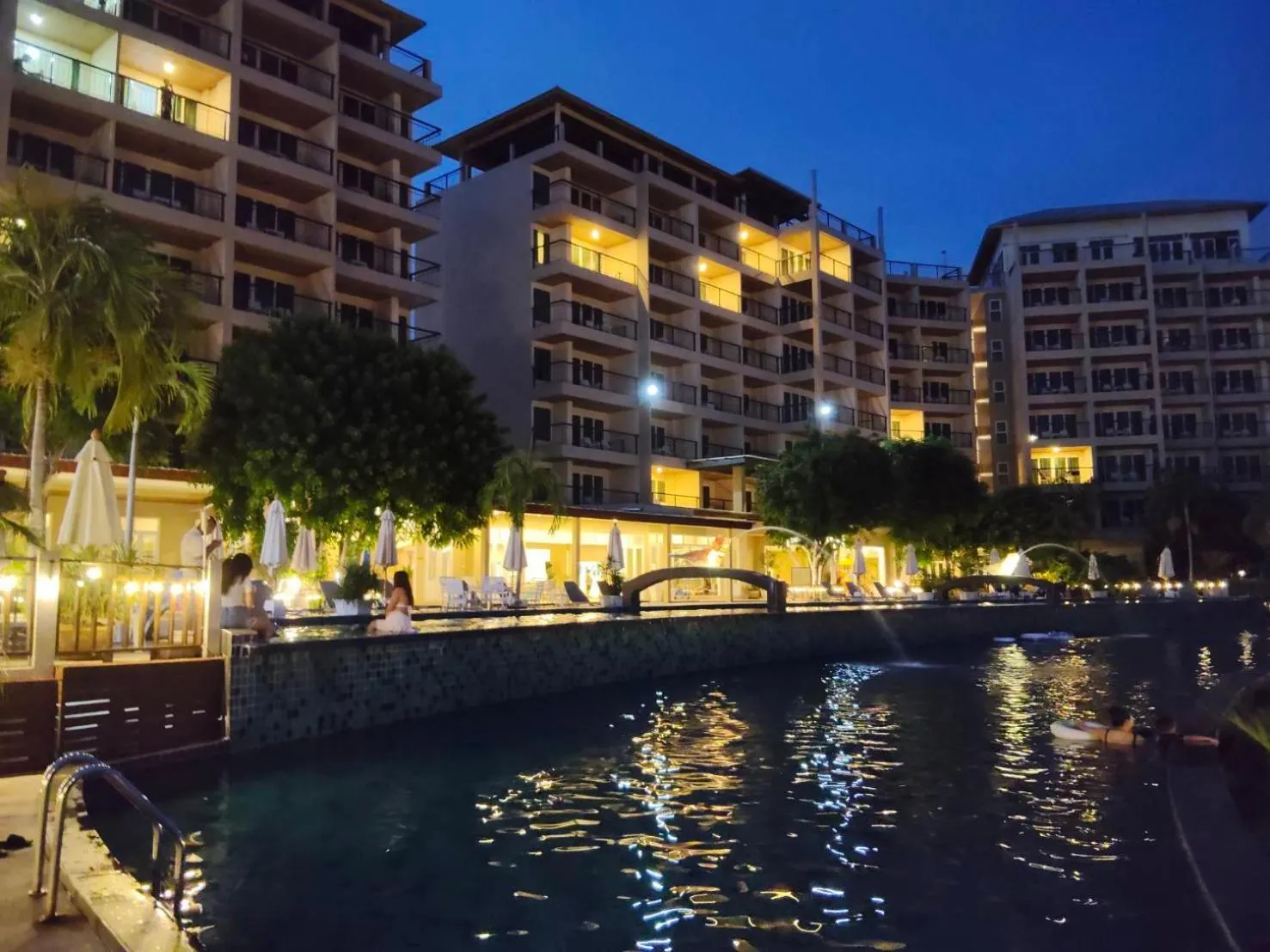 Swimming pool in Royal Phala Cliff Beach Resort