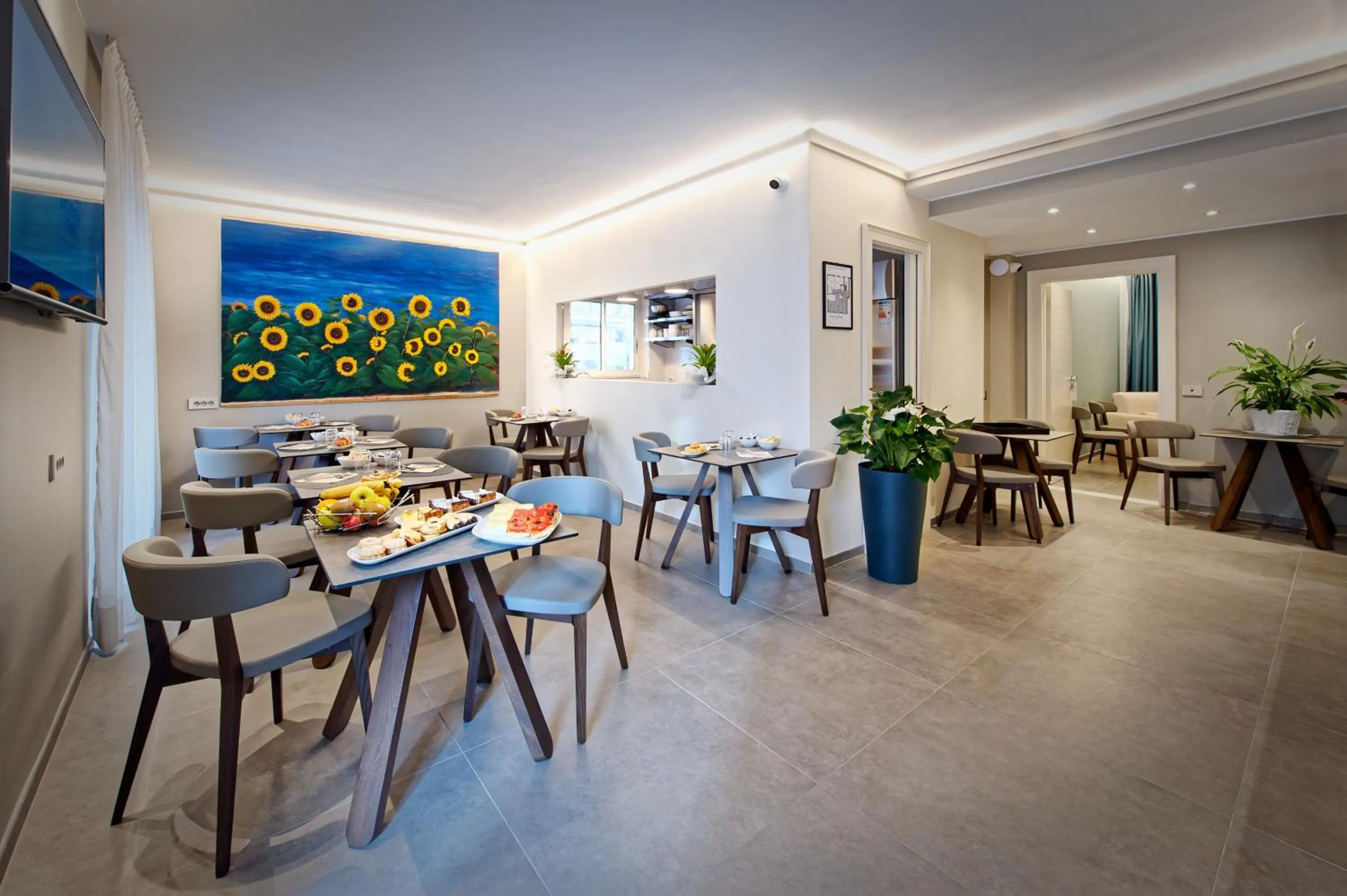 Continental breakfast in Albergo Giuan Arma di Taggia