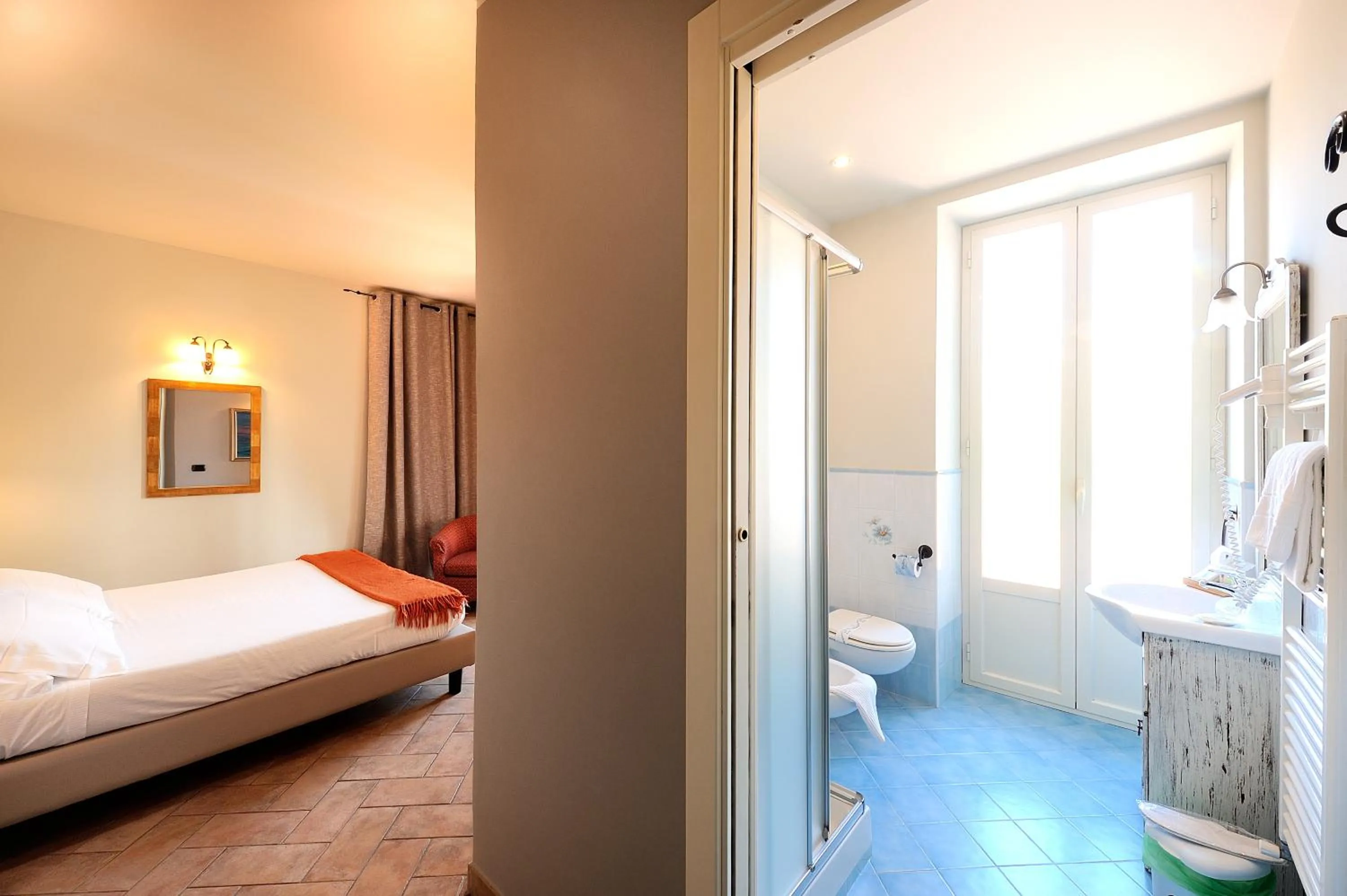 Photo of the whole room, Bed in Albergo Giuan Arma di Taggia