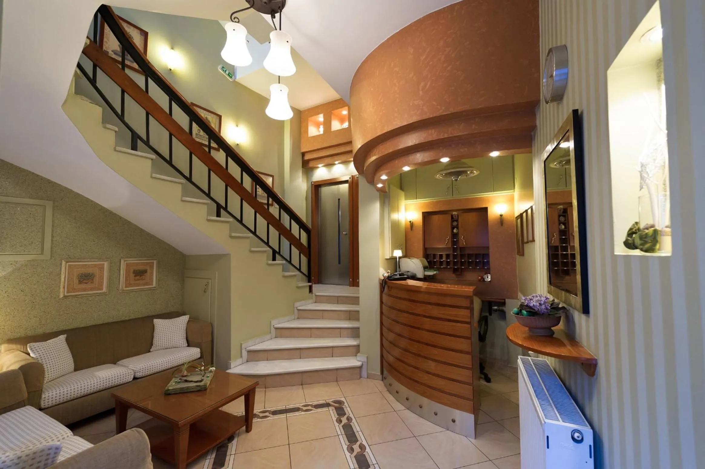 Lobby or reception in Anesis