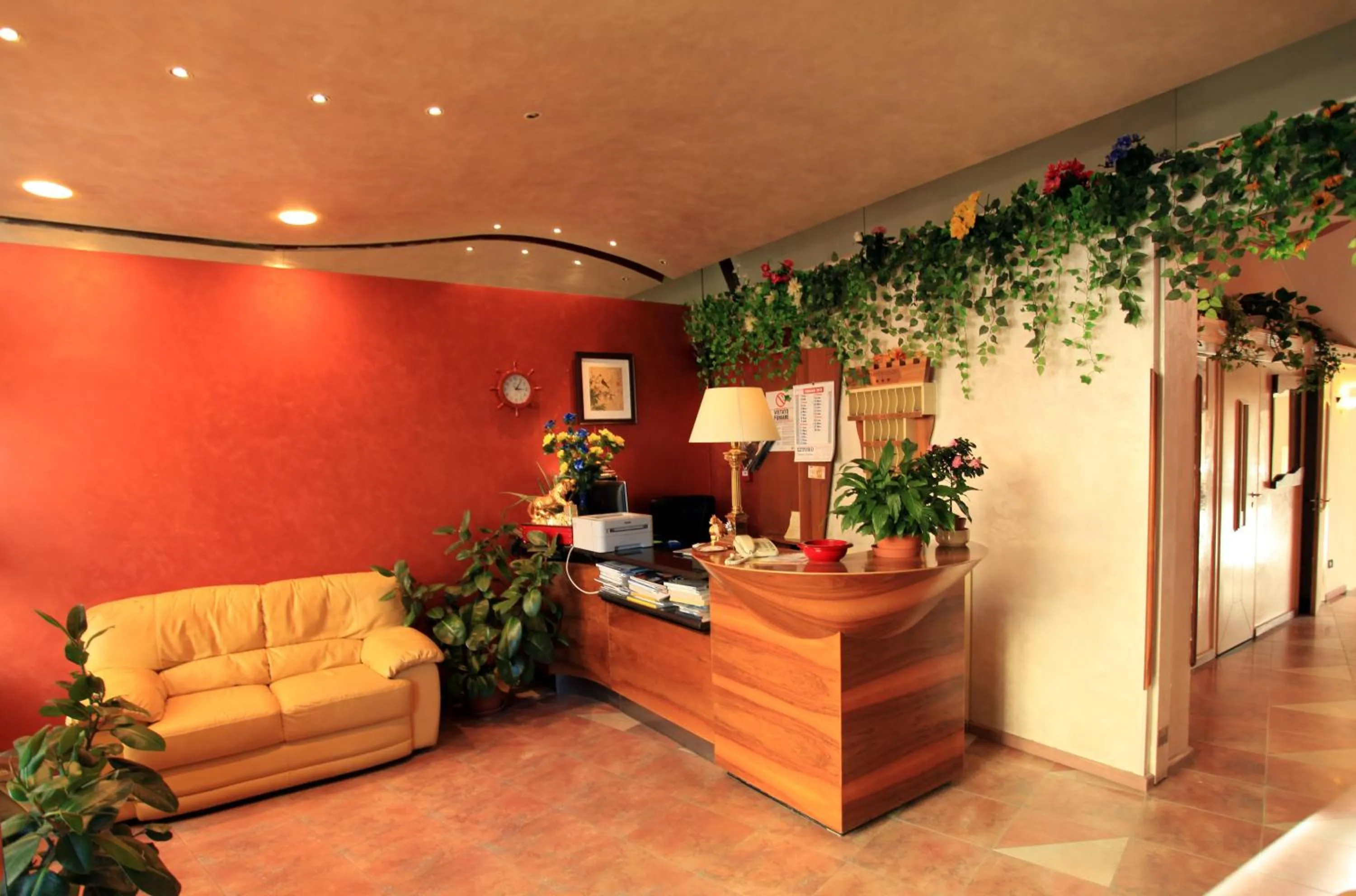 Lobby or reception in Hotel Torrismondi