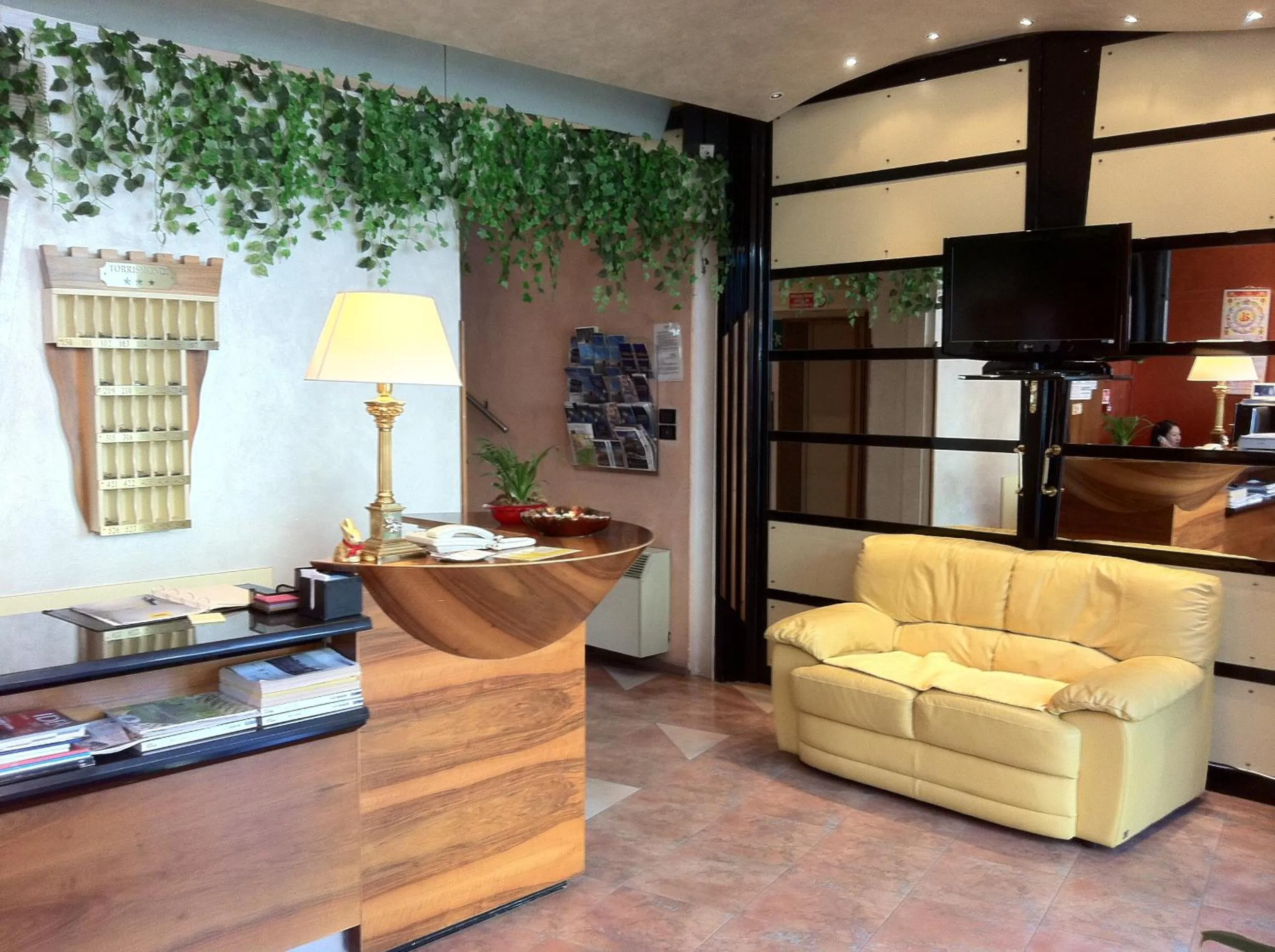 Lobby or reception in Hotel Torrismondi