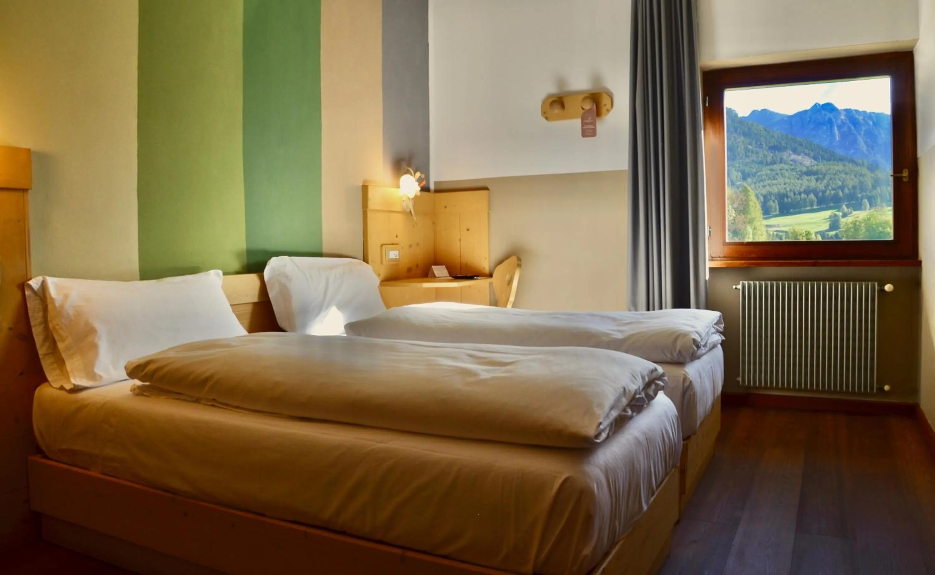 Bed in Hotel Garni Edy