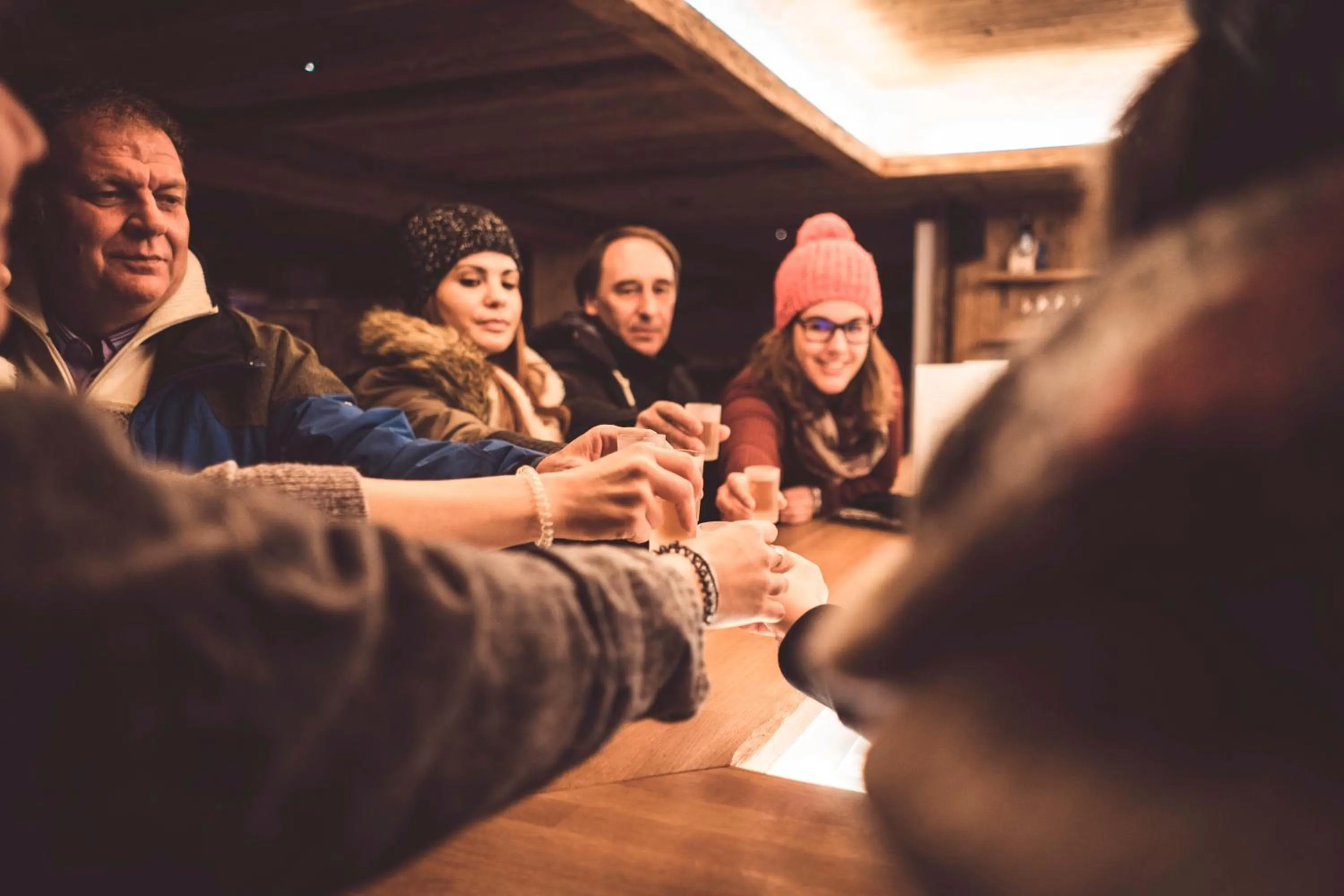 Lounge or bar in Posthotel Valbella - Berge, Spa & Wir