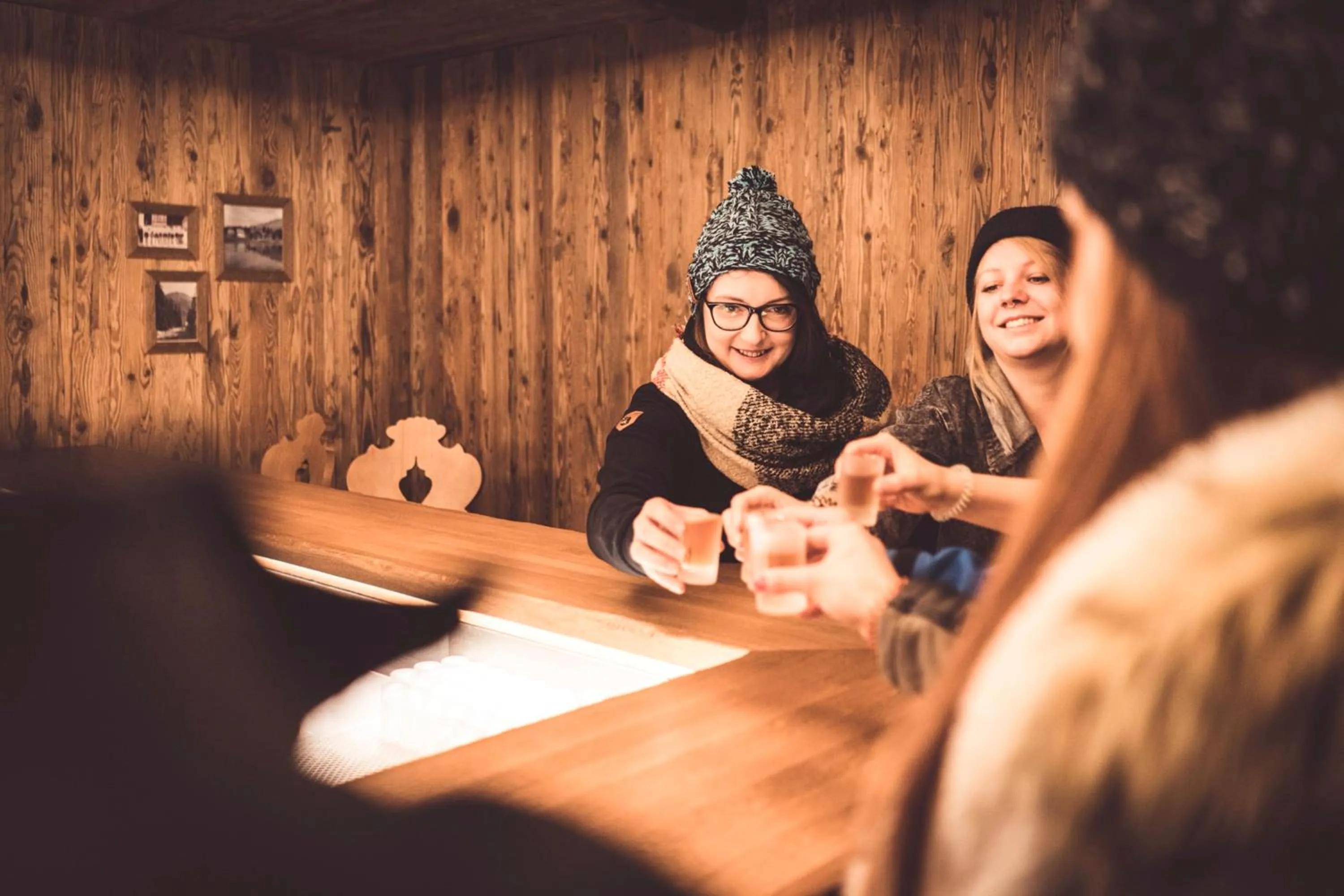 Lounge or bar in Posthotel Valbella - Berge, Spa & Wir