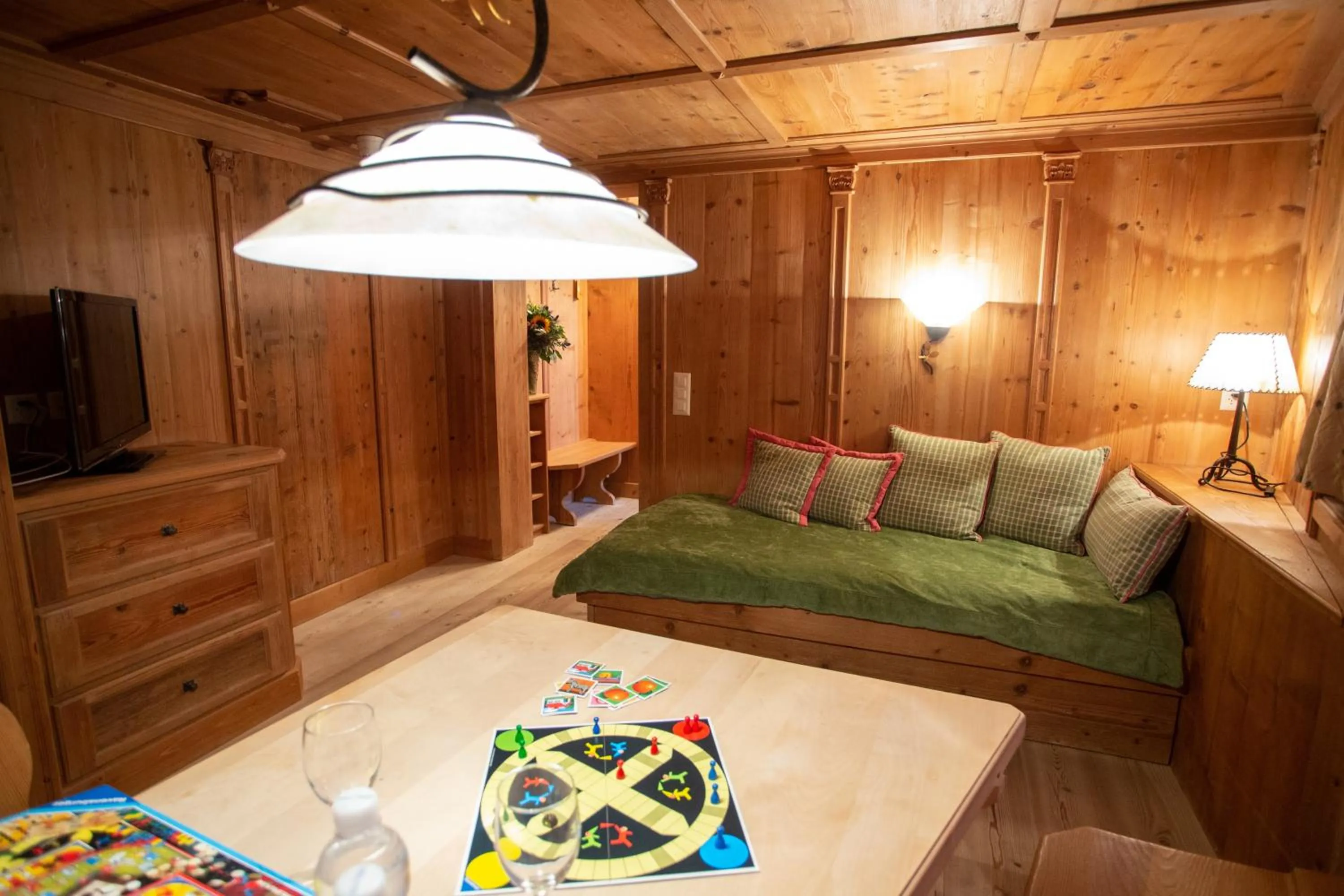 Living room in Posthotel Valbella - Berge, Spa & Wir