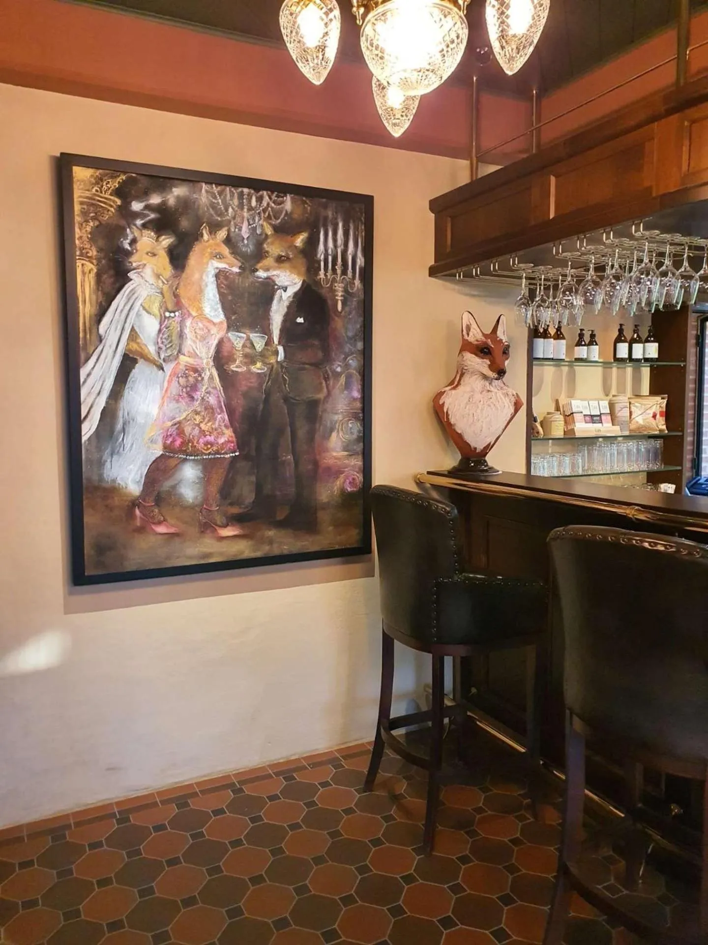 Lobby or reception in Ramme Fjordhotell - Unike Hoteller