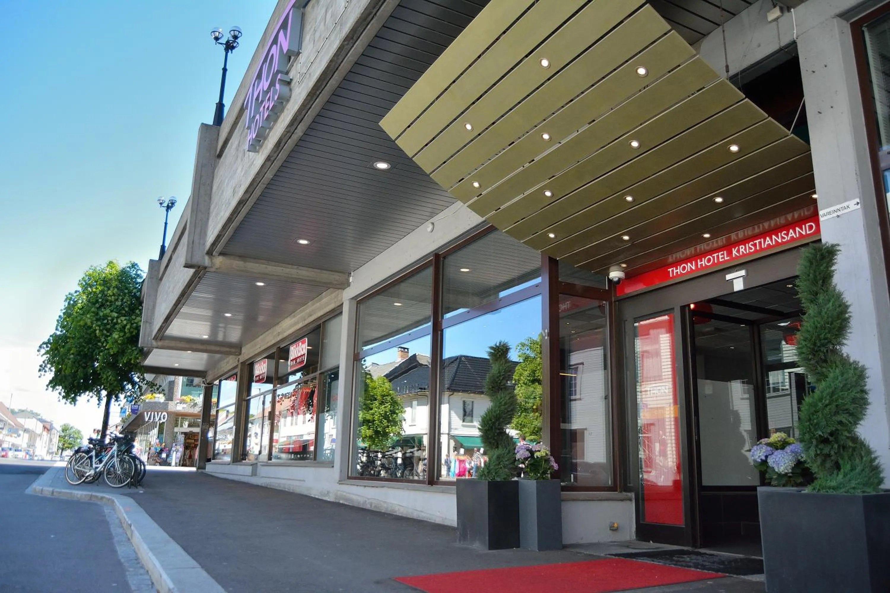 Facade/entrance in Thon Hotel Kristiansand