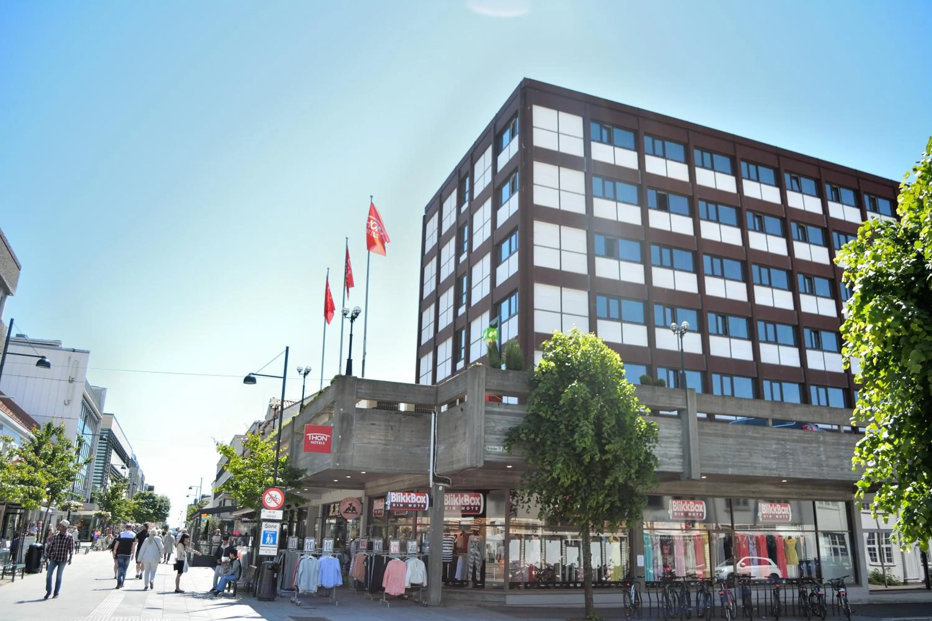 Property building in Thon Hotel Kristiansand