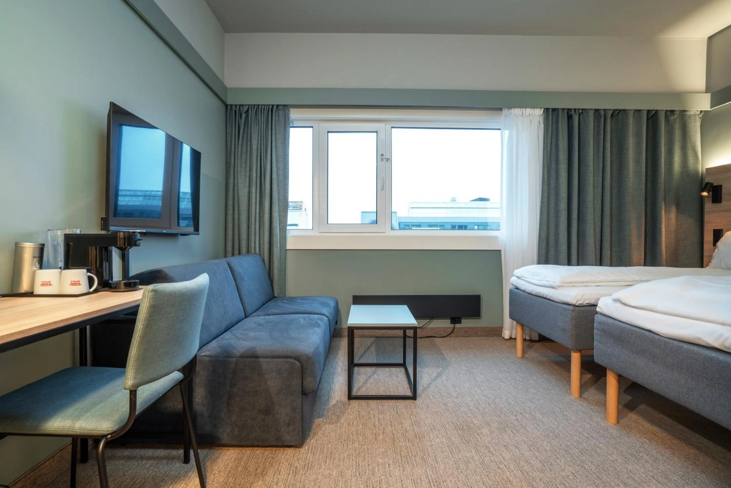 Bedroom, Bed in Thon Hotel Kristiansand