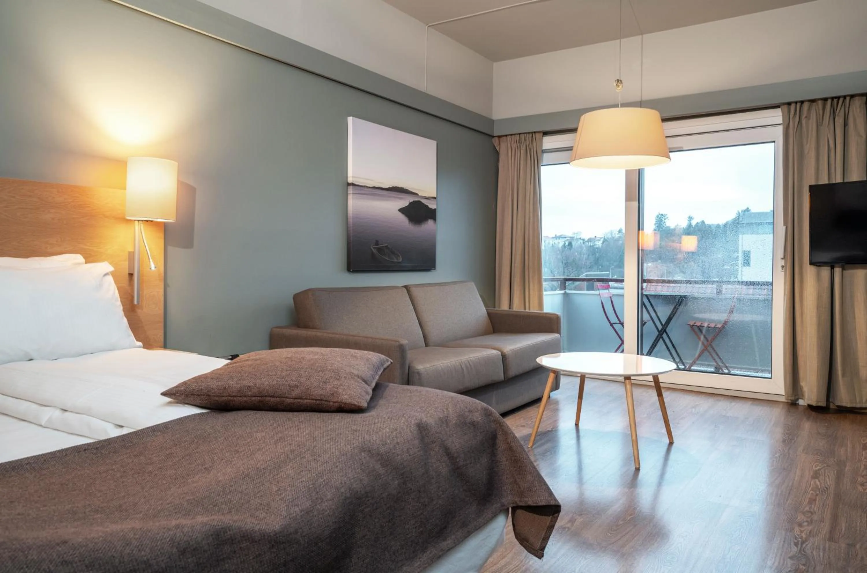 Bedroom, Bed in Thon Hotel Kristiansand