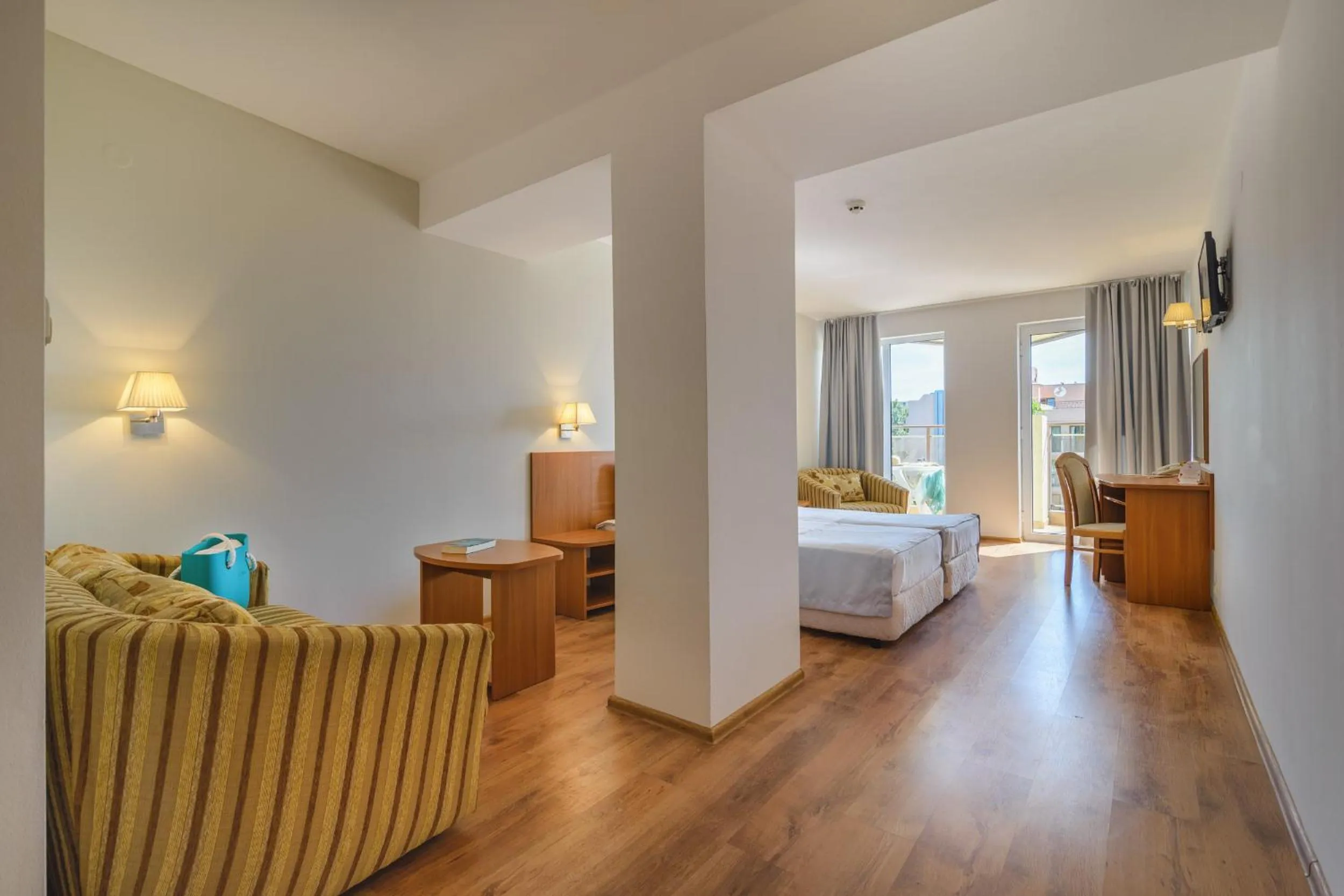 Photo of the whole room, Bed in Madara Park Hotel - All Inclusive