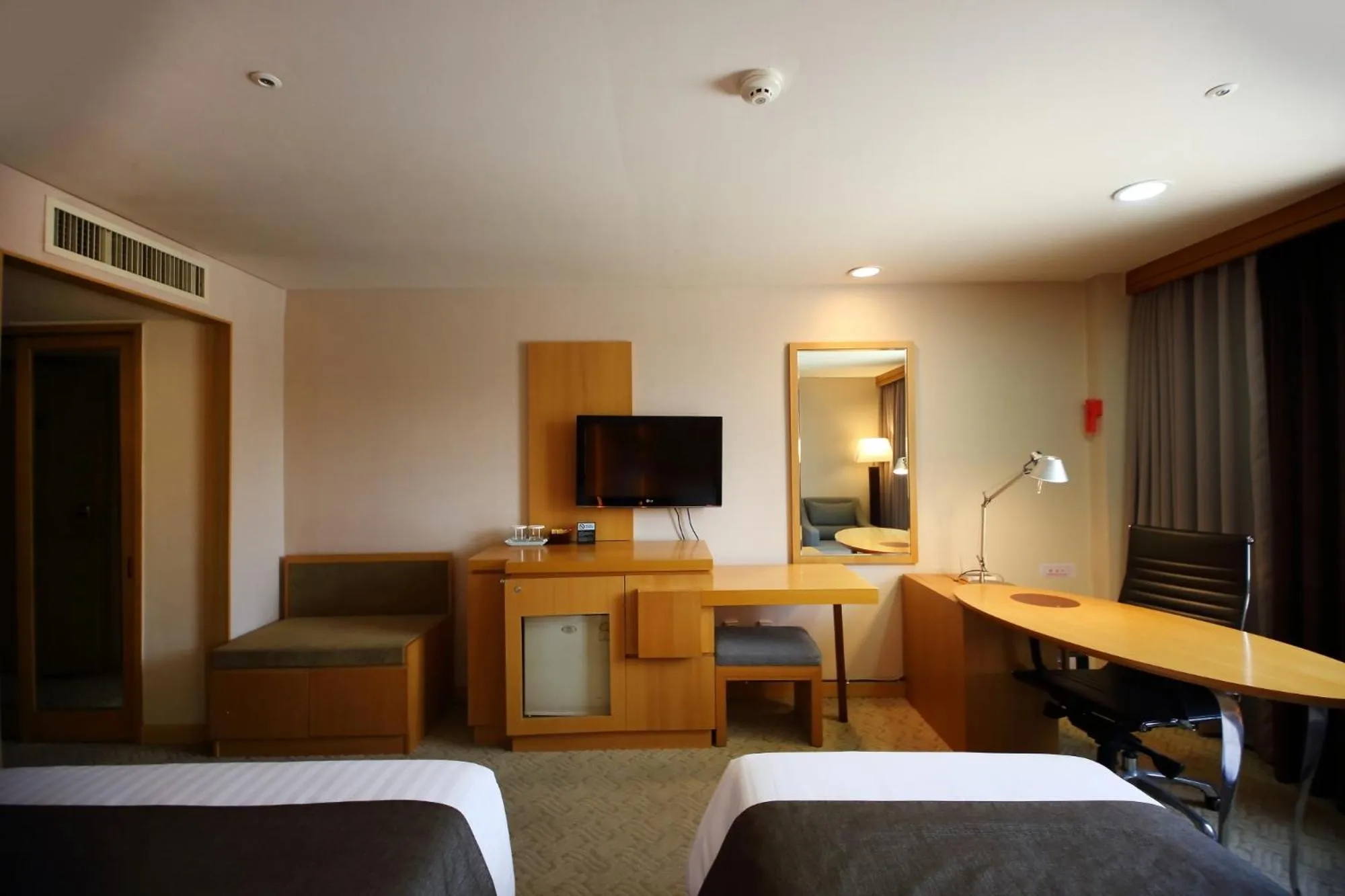 Bed in Ramada by Wyndham Songdo