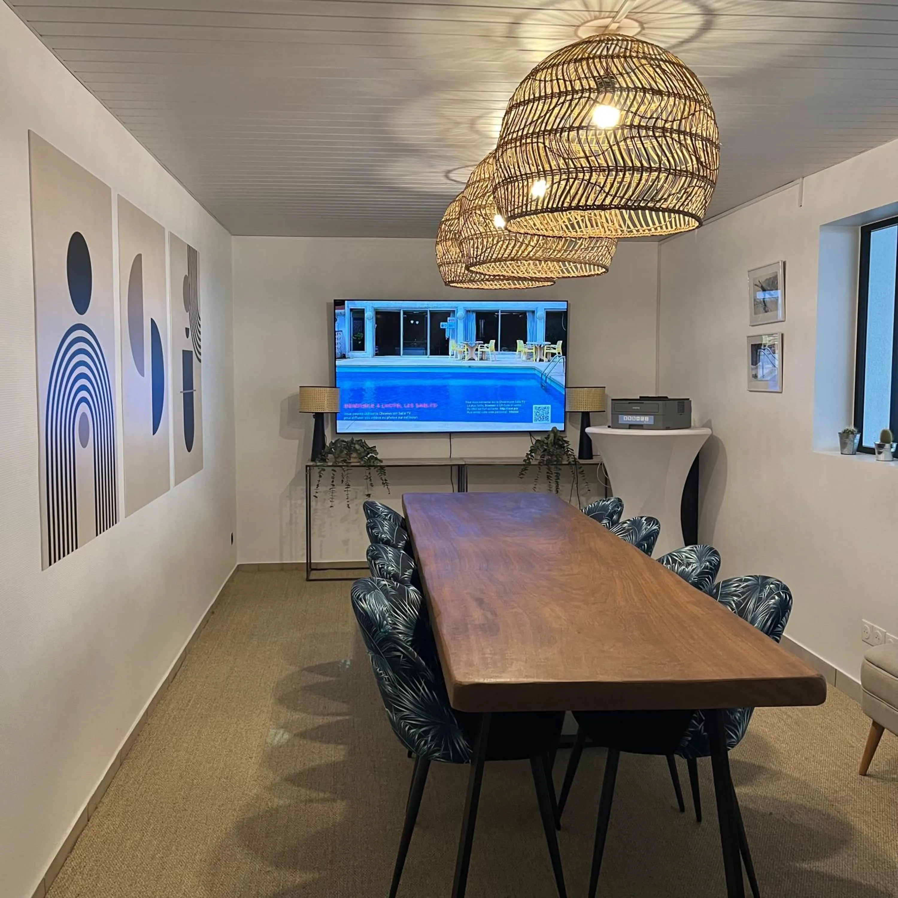 Meeting/conference room in Hôtel Les Sables - Urban Style - by Logis Hotels