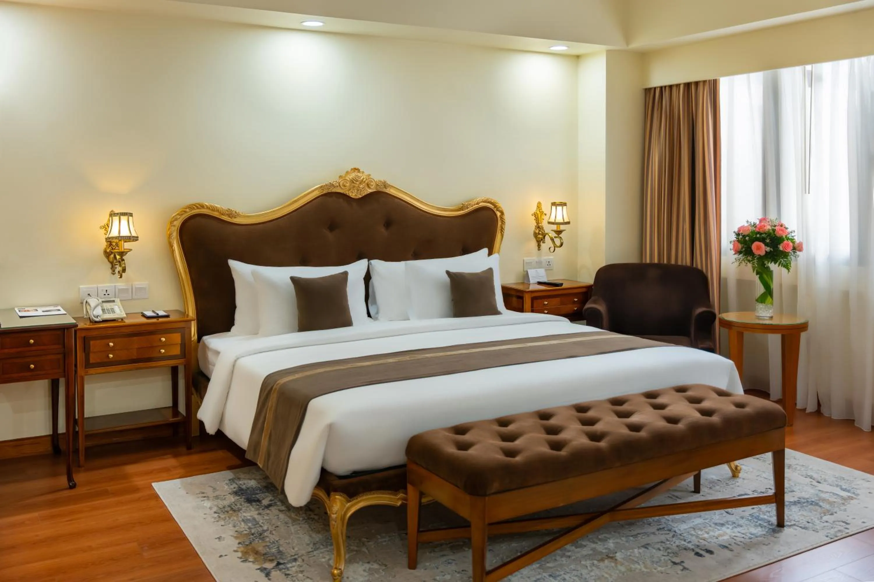 Bed in Saigon Prince Hotel