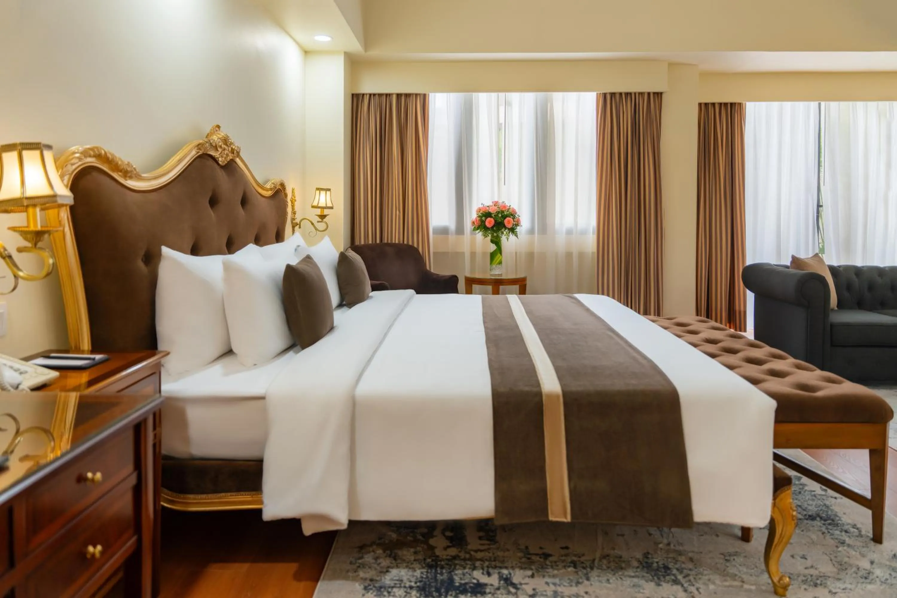 Bed in Saigon Prince Hotel