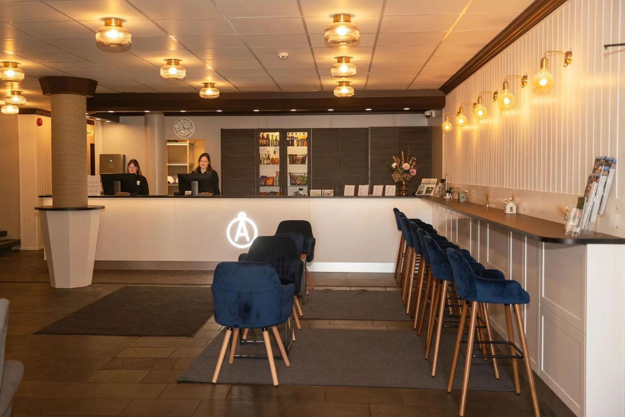 Lobby or reception in Hotel Adlon