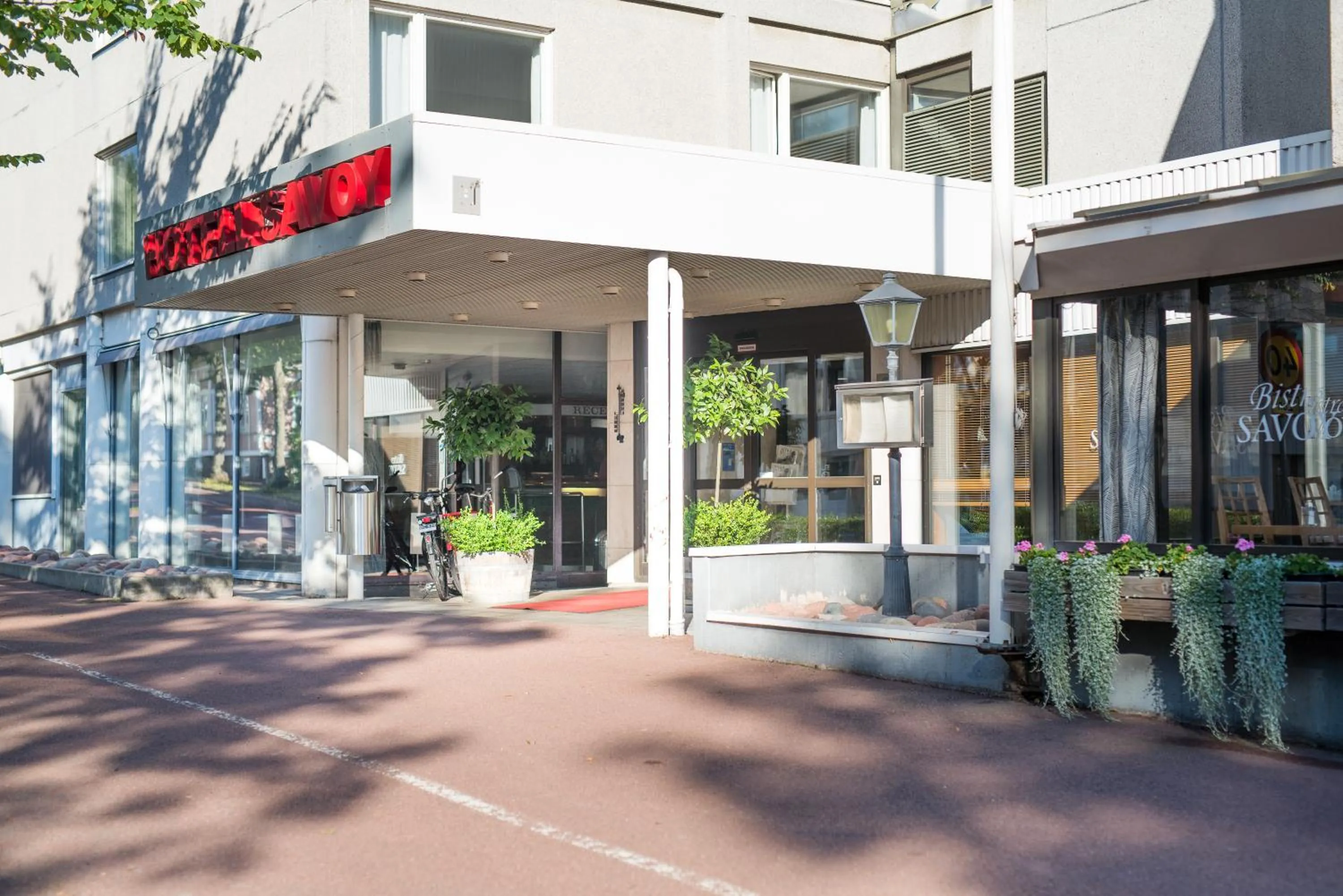 Property building in Hotel Savoy