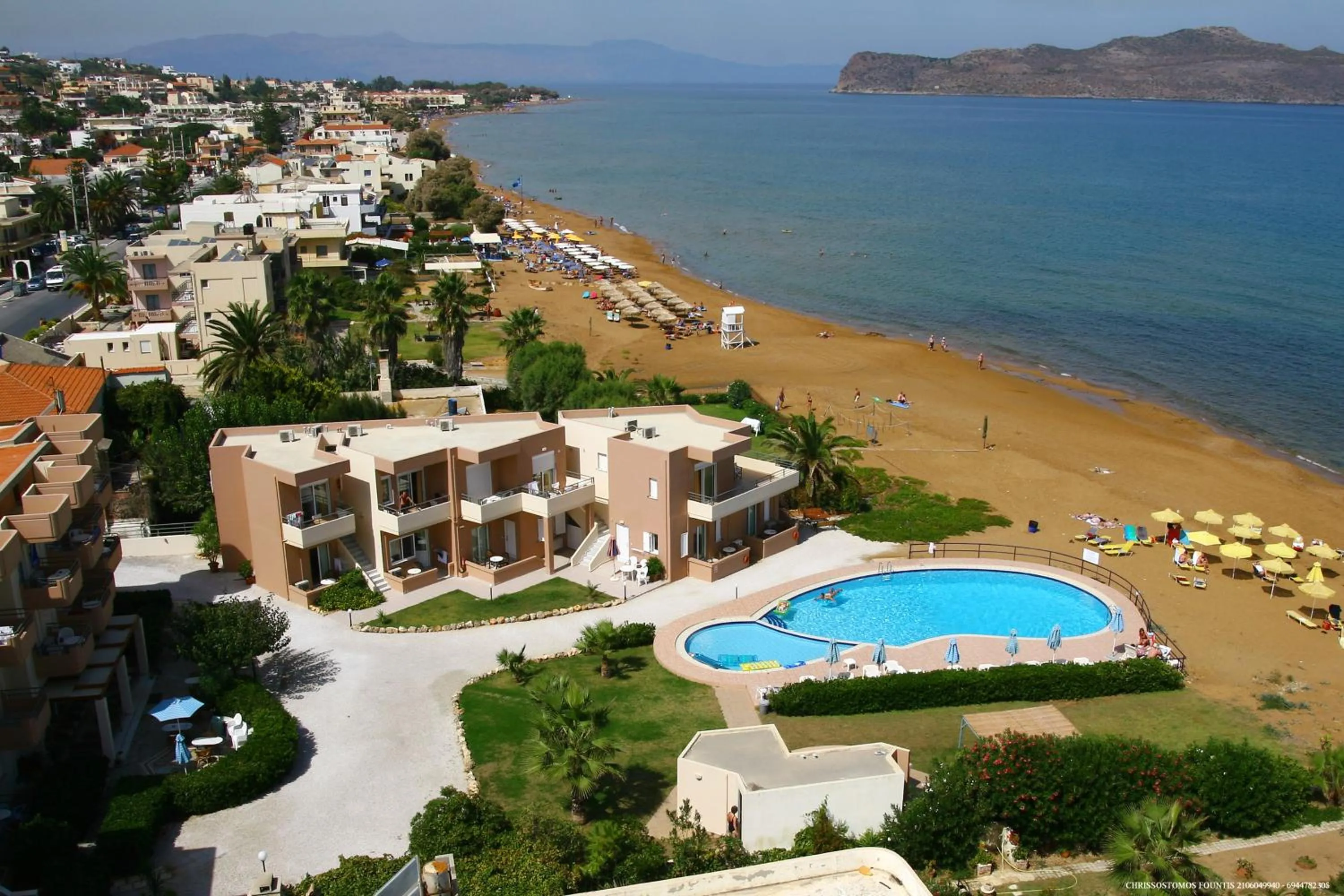 Bird's eye view in Phaedra Hotel