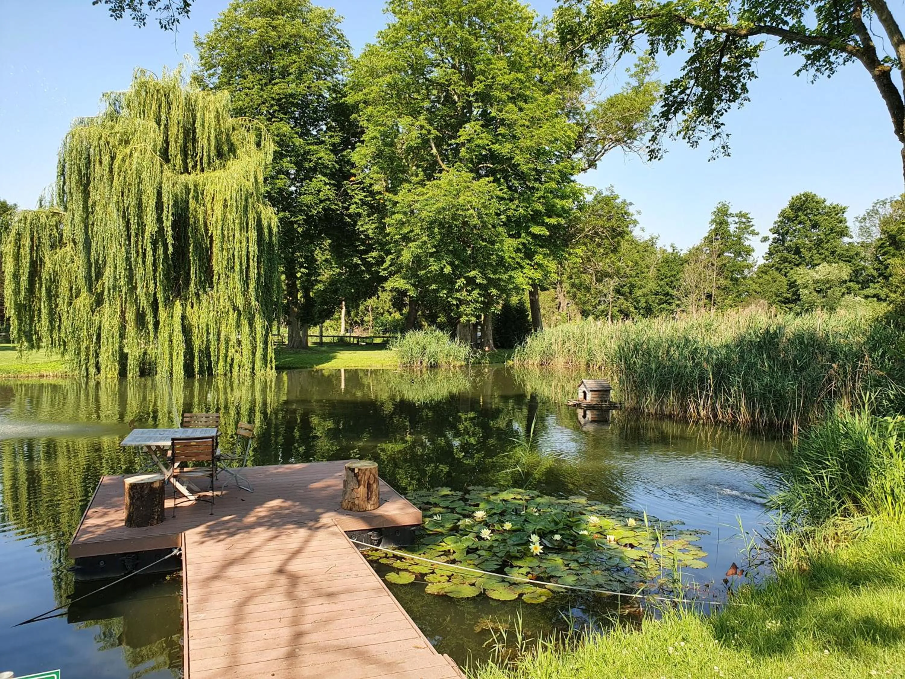 Area and facilities in Schloss Diedersdorf