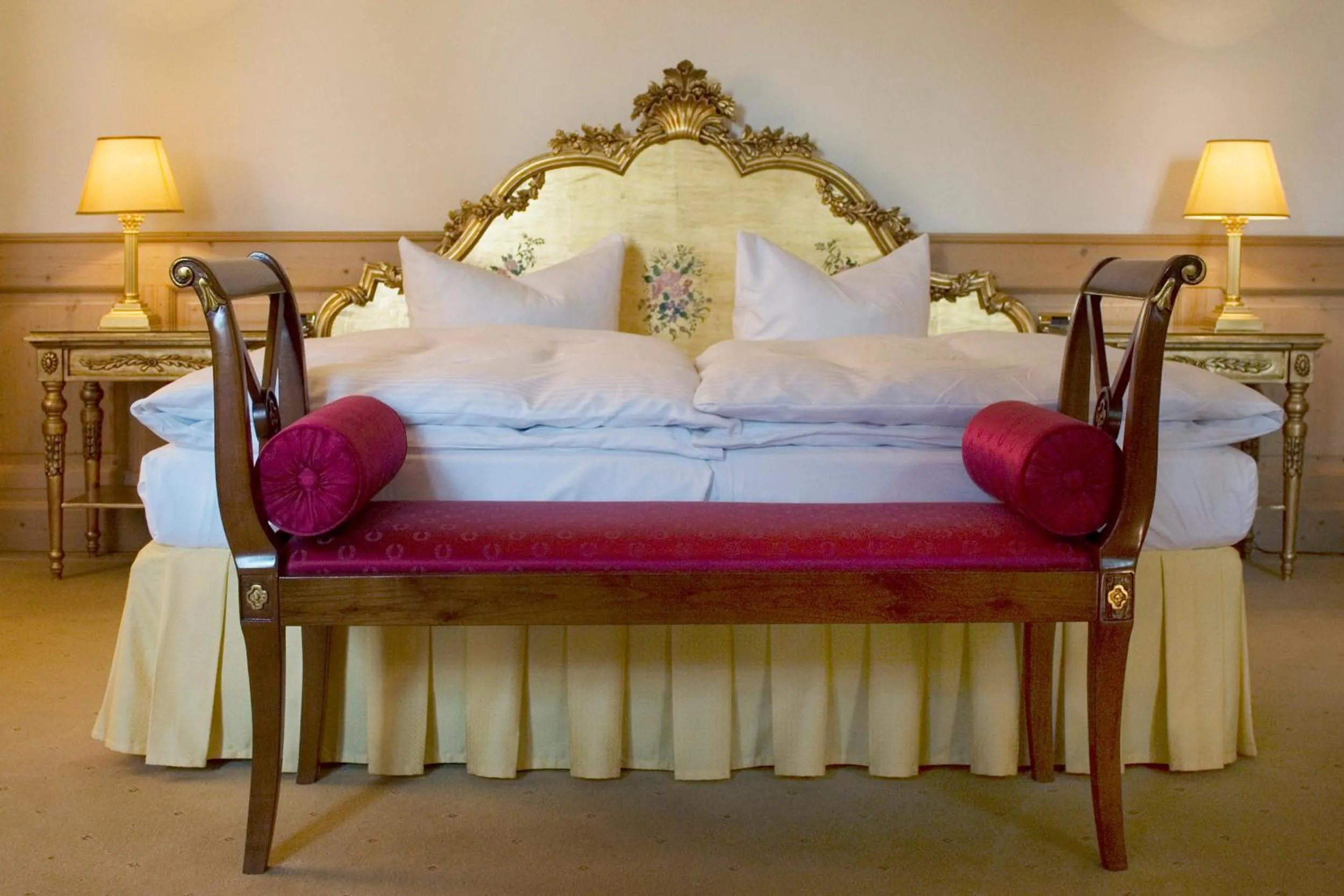 Bed in Schloss Diedersdorf