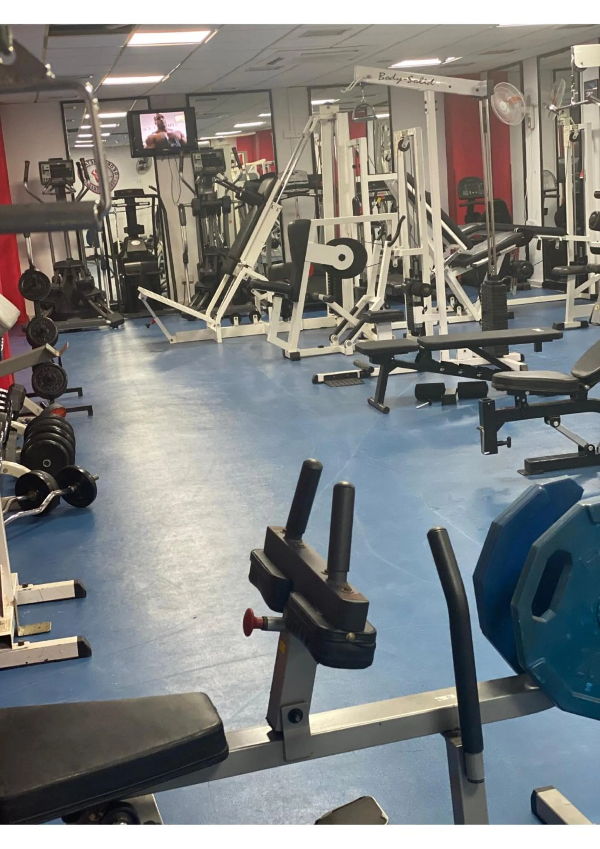 Fitness centre/facilities in Navarria Blue Hotel