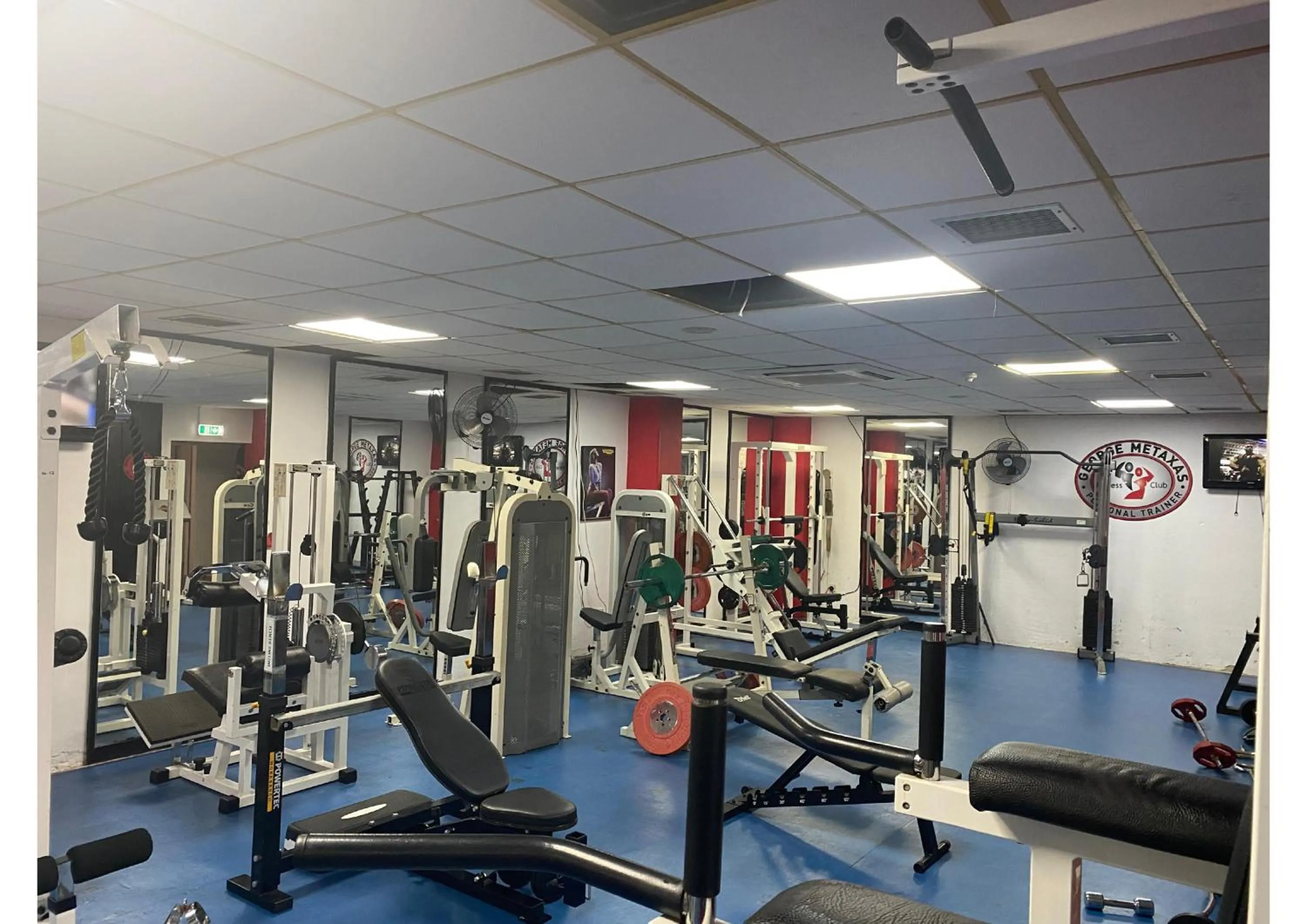 Fitness centre/facilities in Navarria Blue Hotel