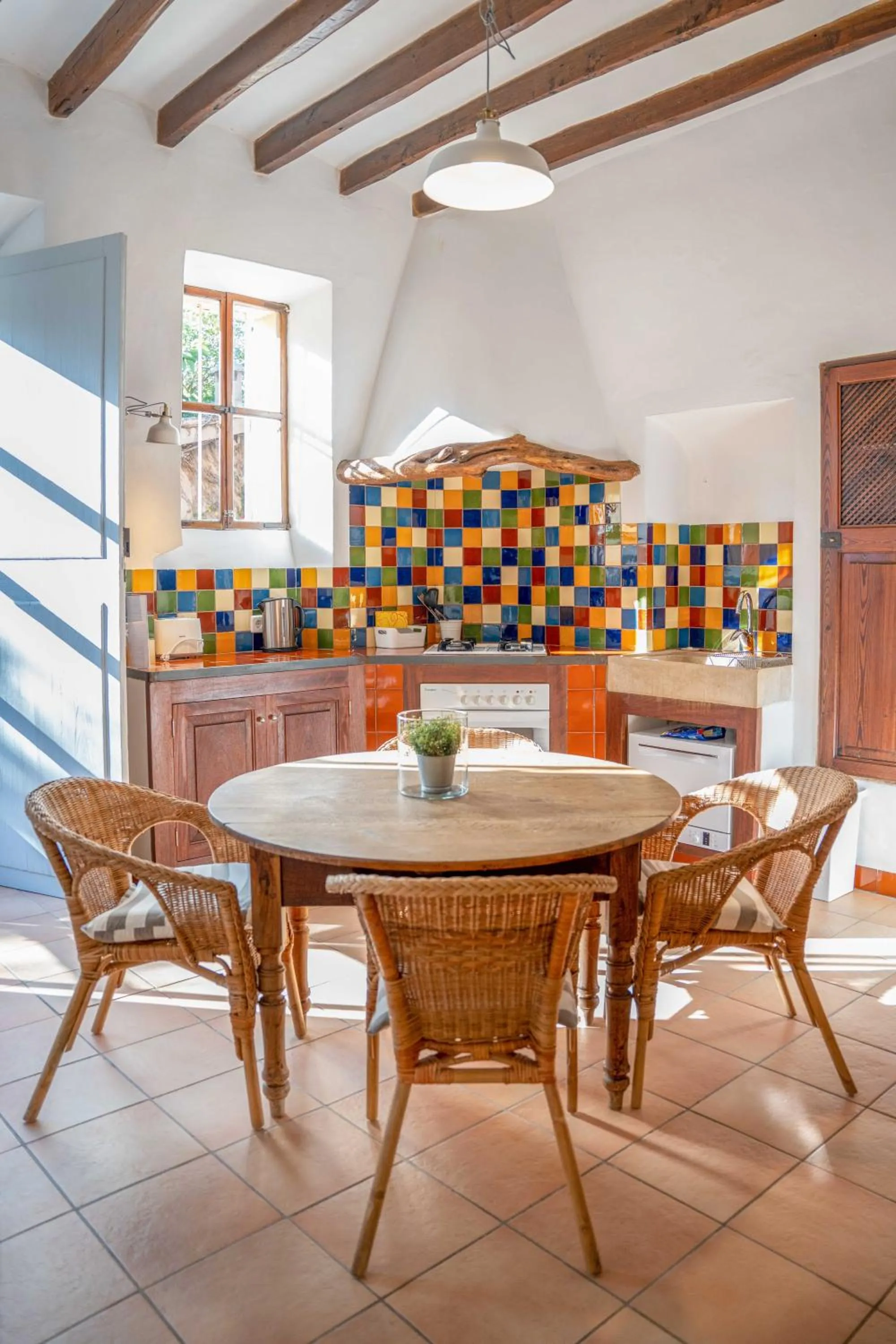 Kitchen or kitchenette in Finca Ca'n Quatre