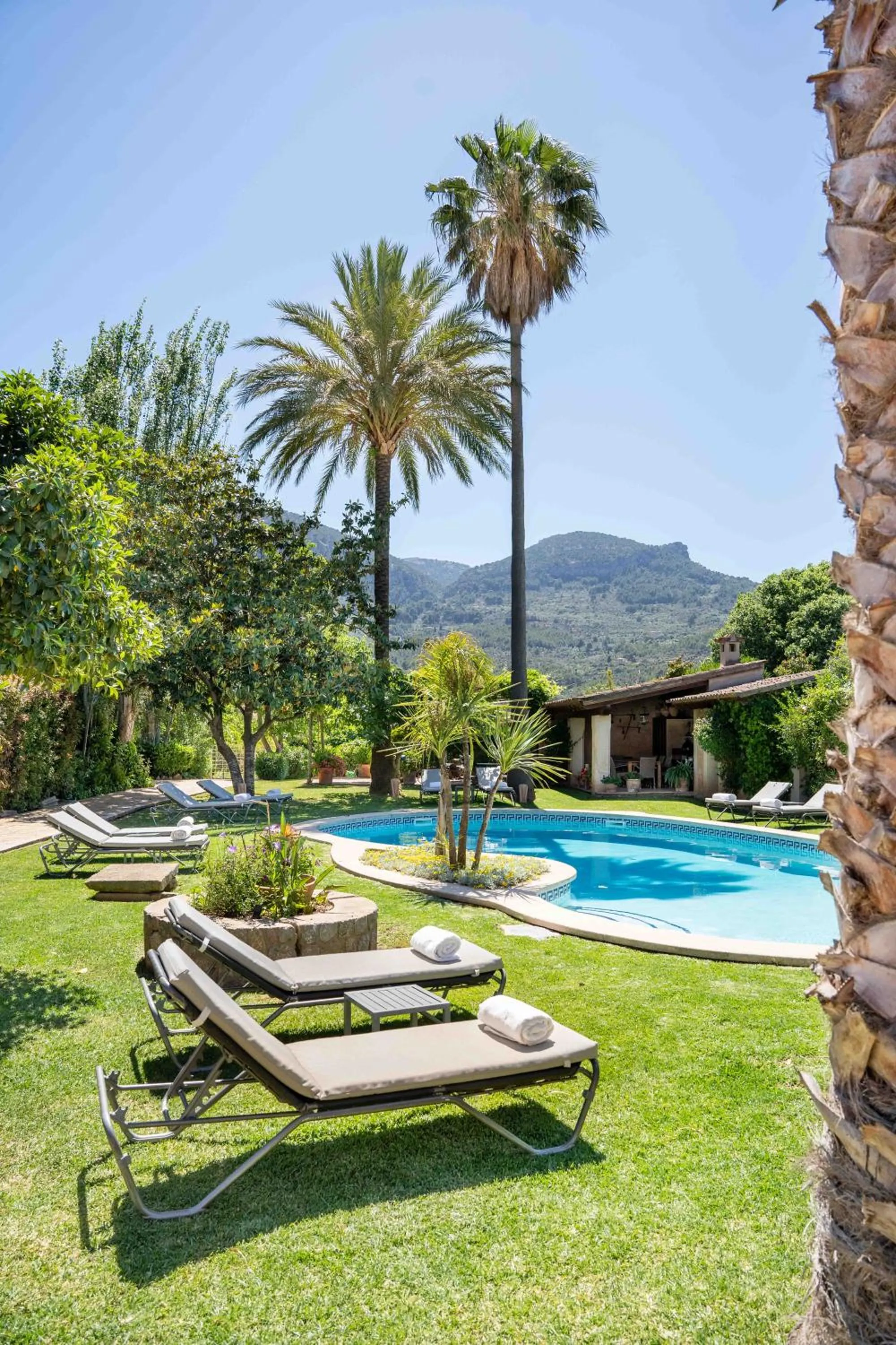 Swimming pool in Finca Ca'n Quatre