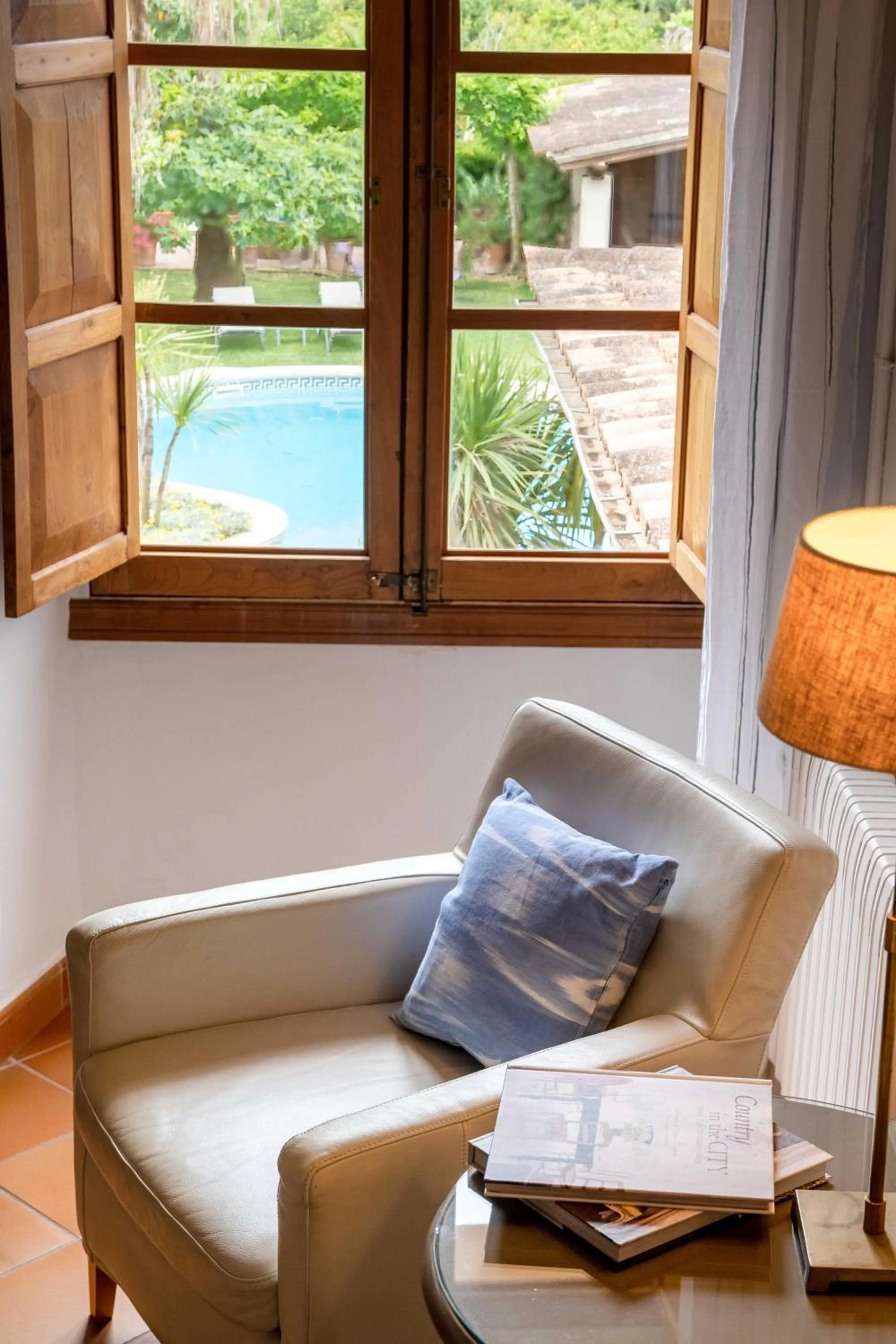 Garden view in Finca Ca'n Quatre