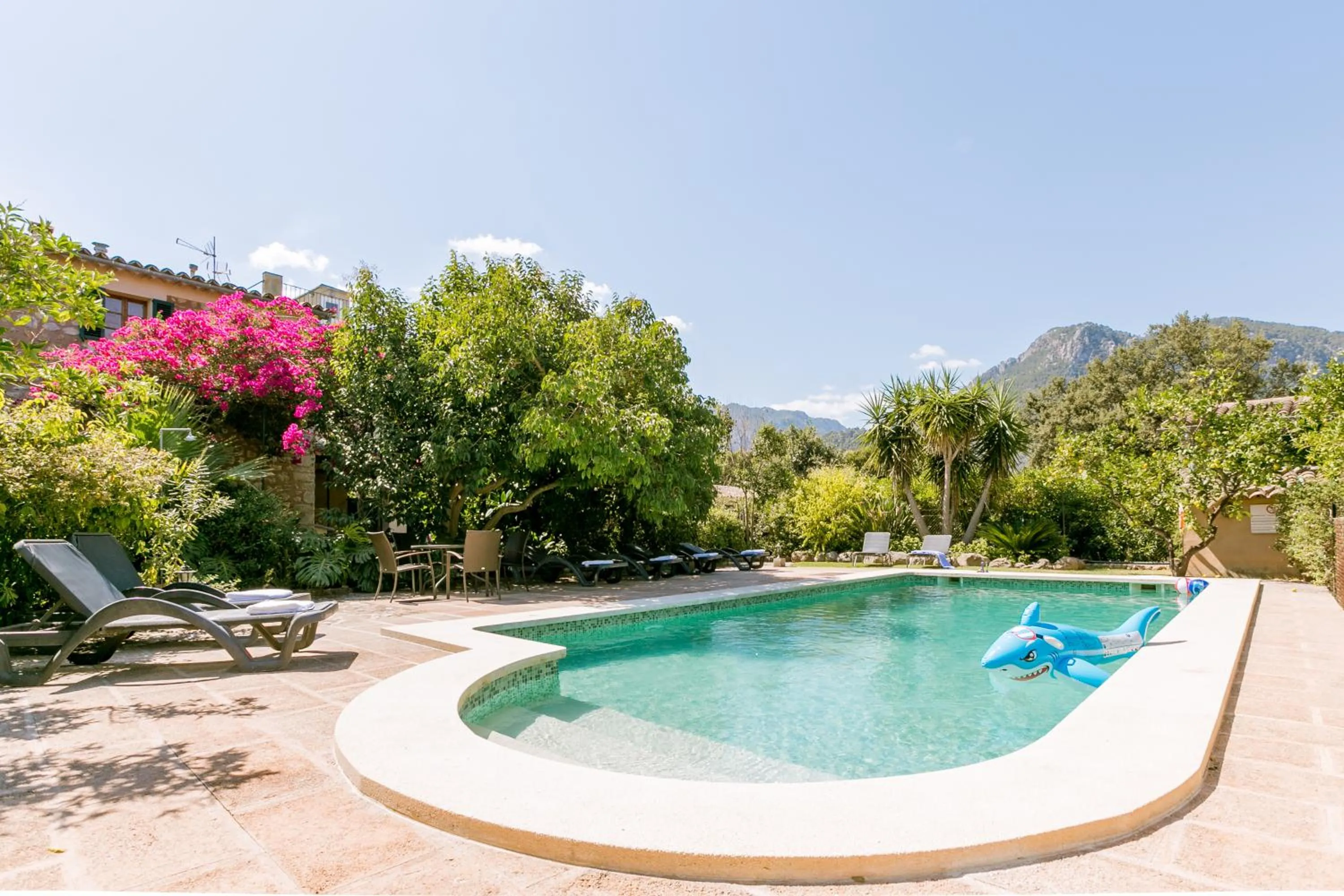 Swimming pool in Finca Ca'n Quatre