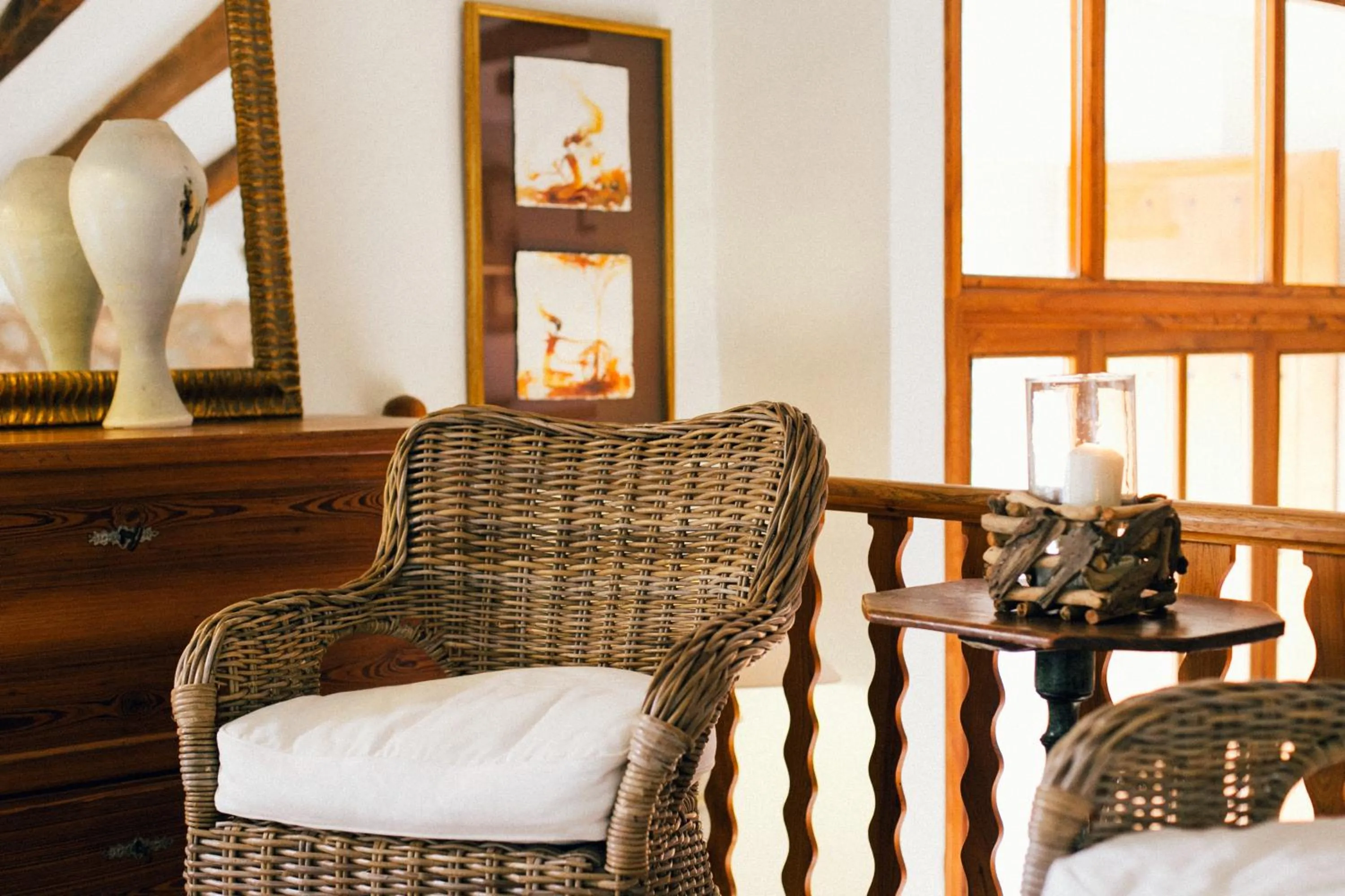 Living room in Finca Ca'n Quatre