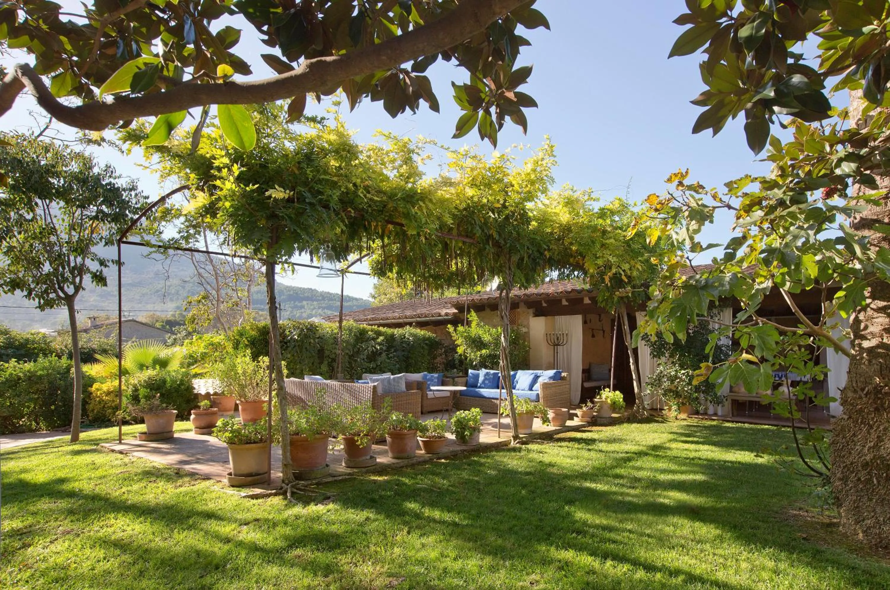 Garden in Finca Ca'n Quatre