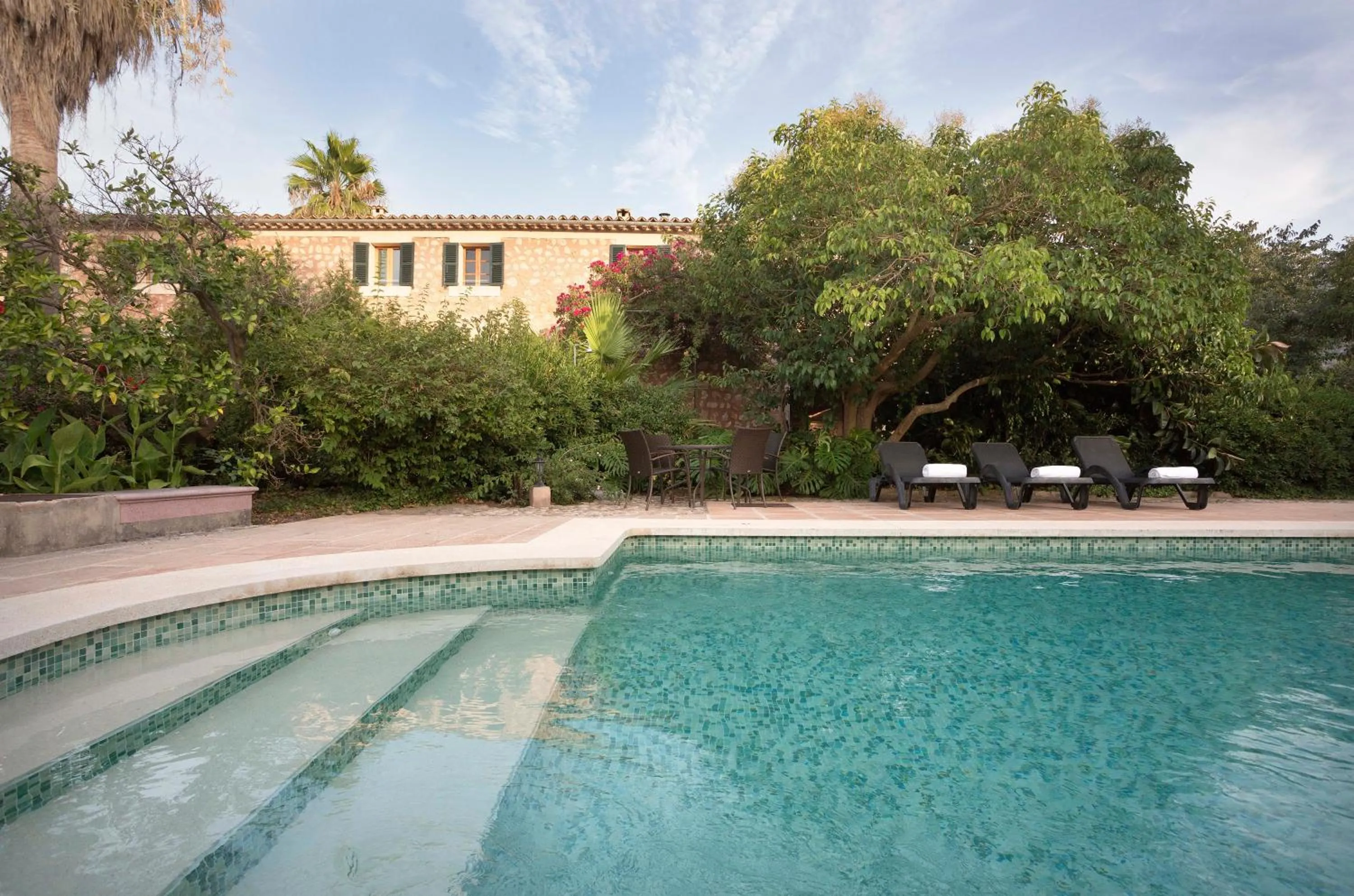 Swimming pool in Finca Ca'n Quatre