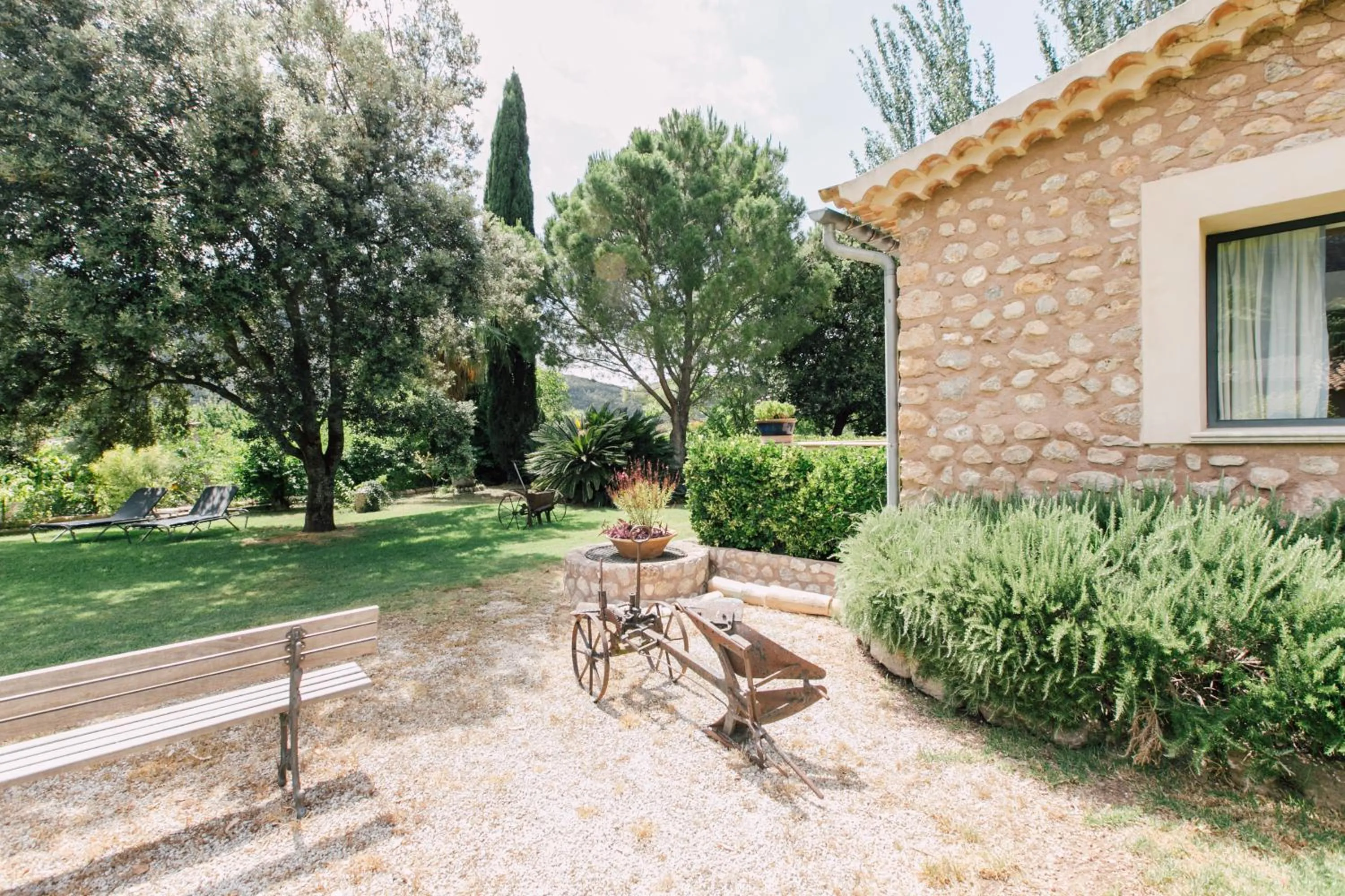 Garden in Finca Ca'n Quatre