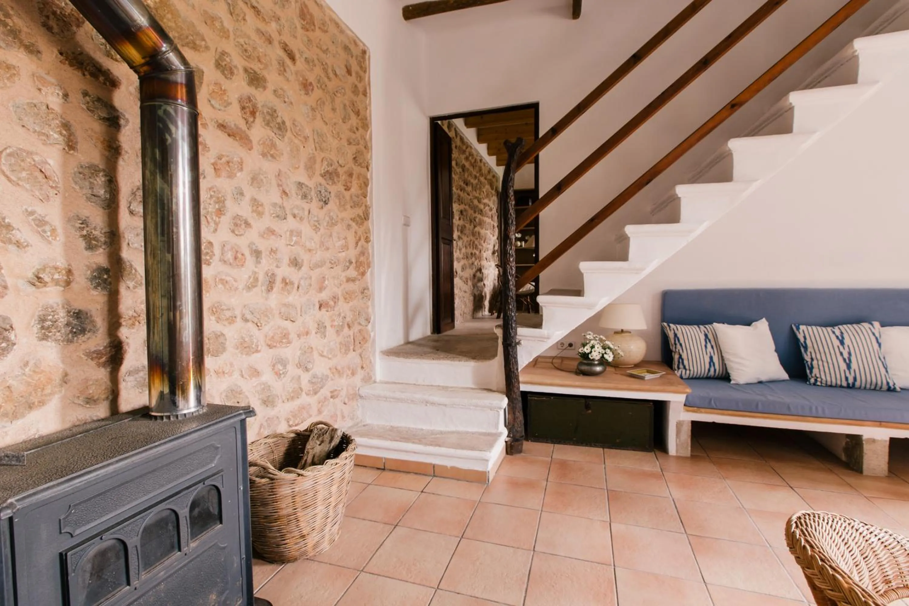Seating area in Finca Ca'n Quatre