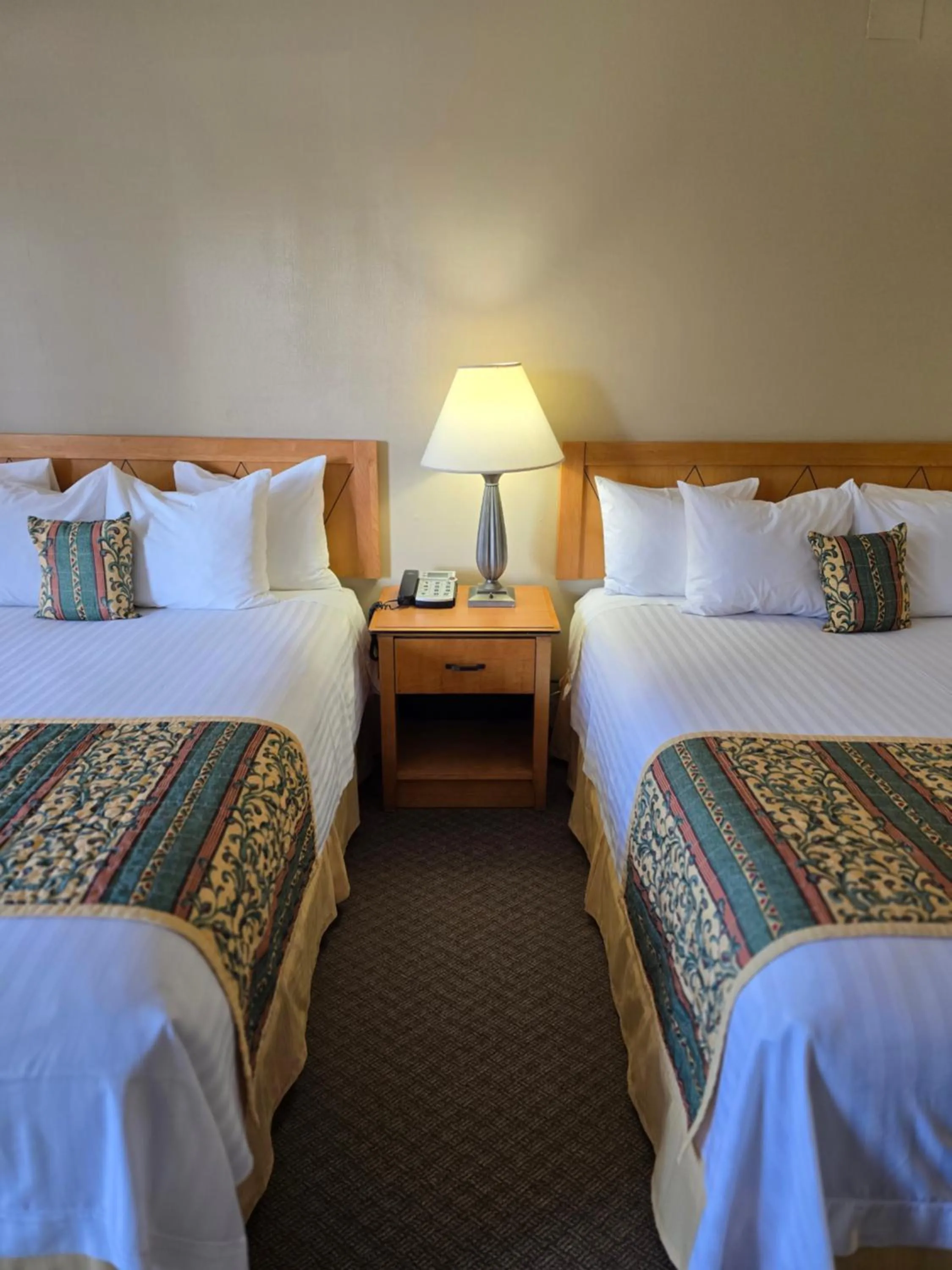 Bed in Thunderbird Lodge, Norman, OK