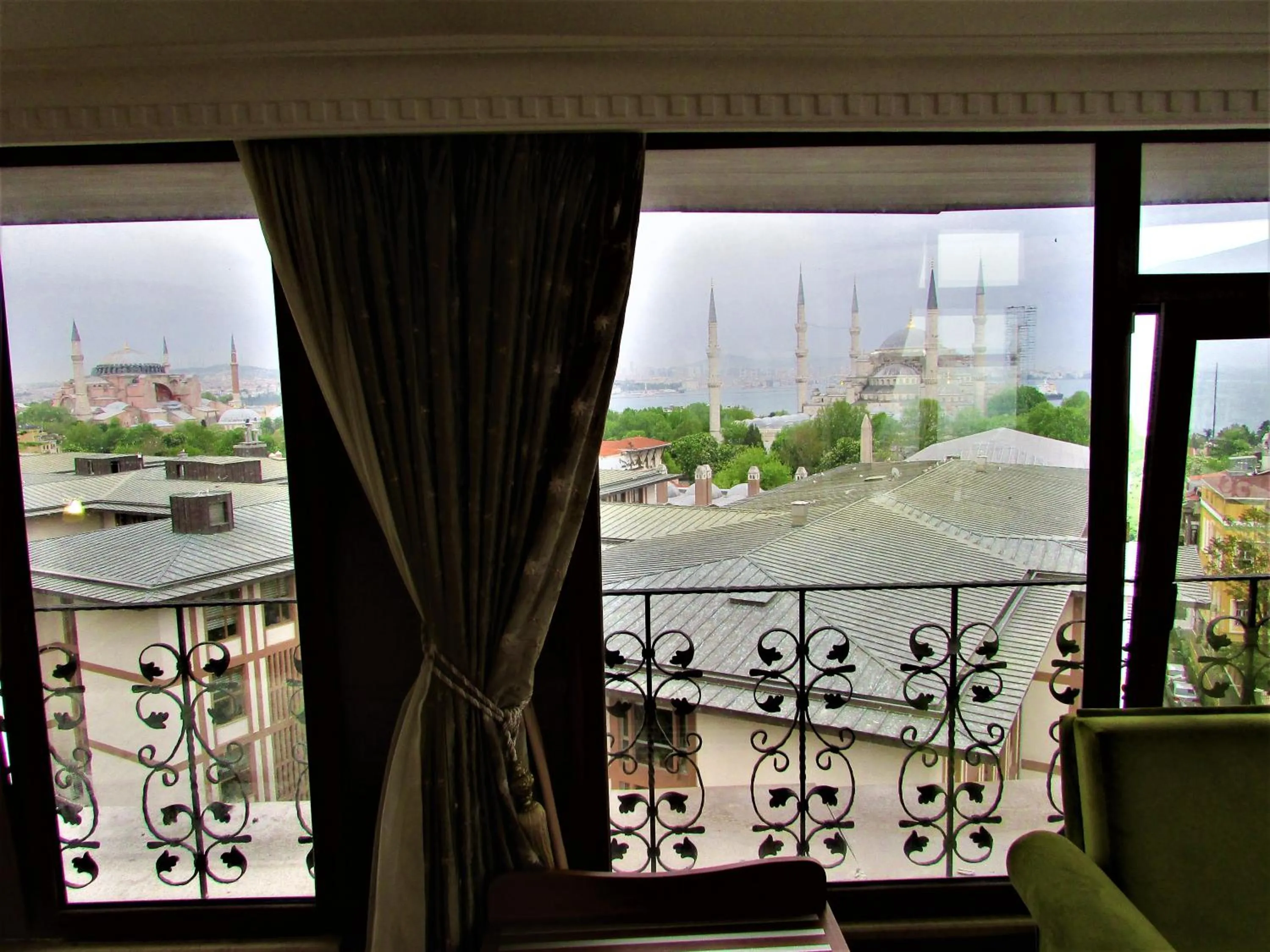 Sea view in Lausos Hotel Sultanahmet