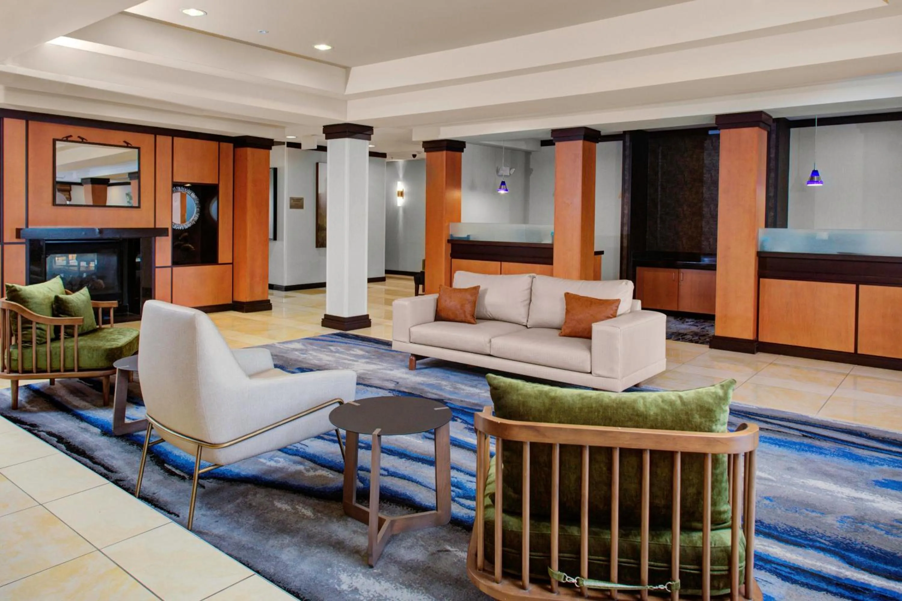 Lobby or reception in Fairfield Inn & Suites Indianapolis Avon
