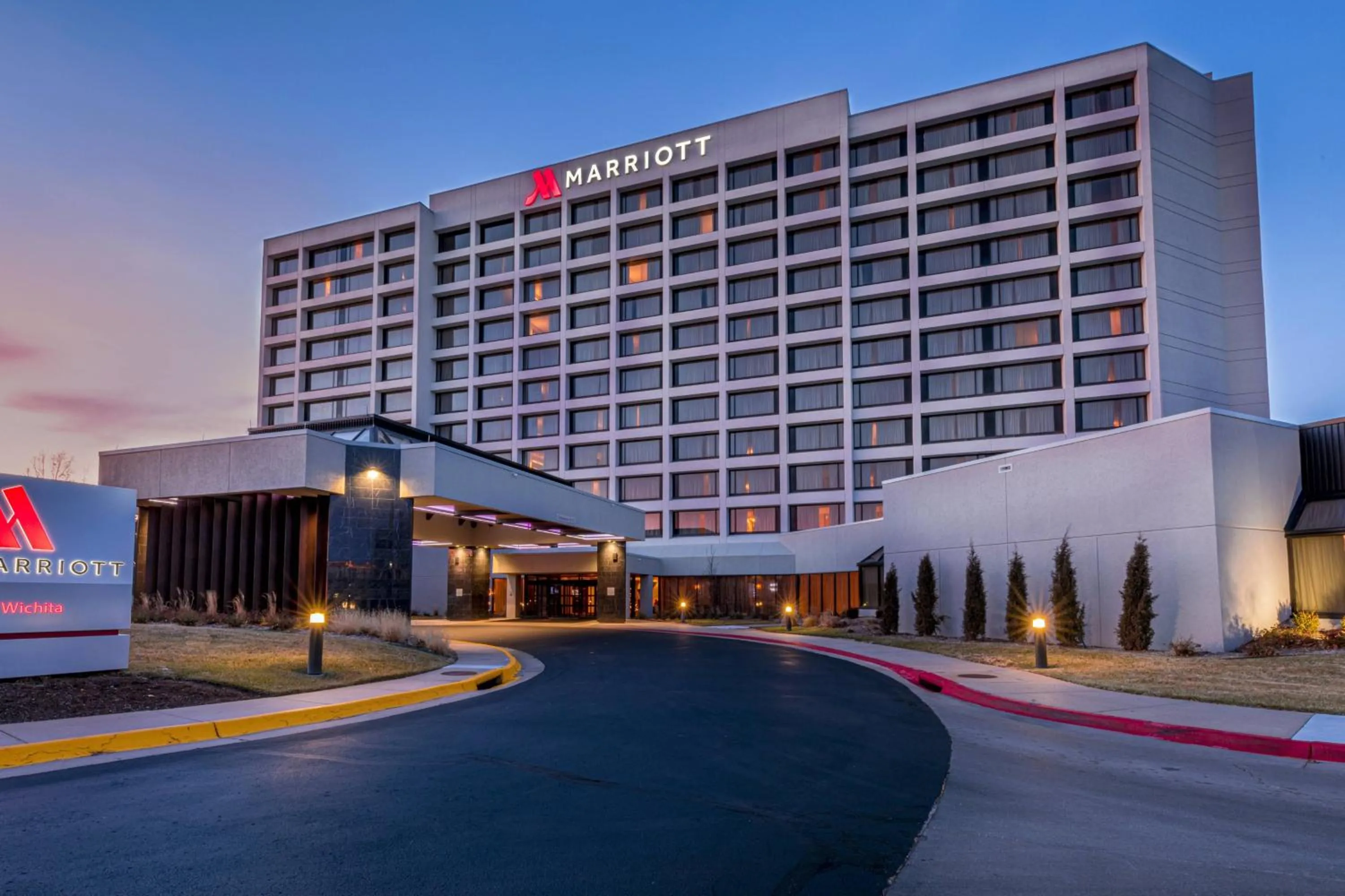 Property building in Wichita Marriott