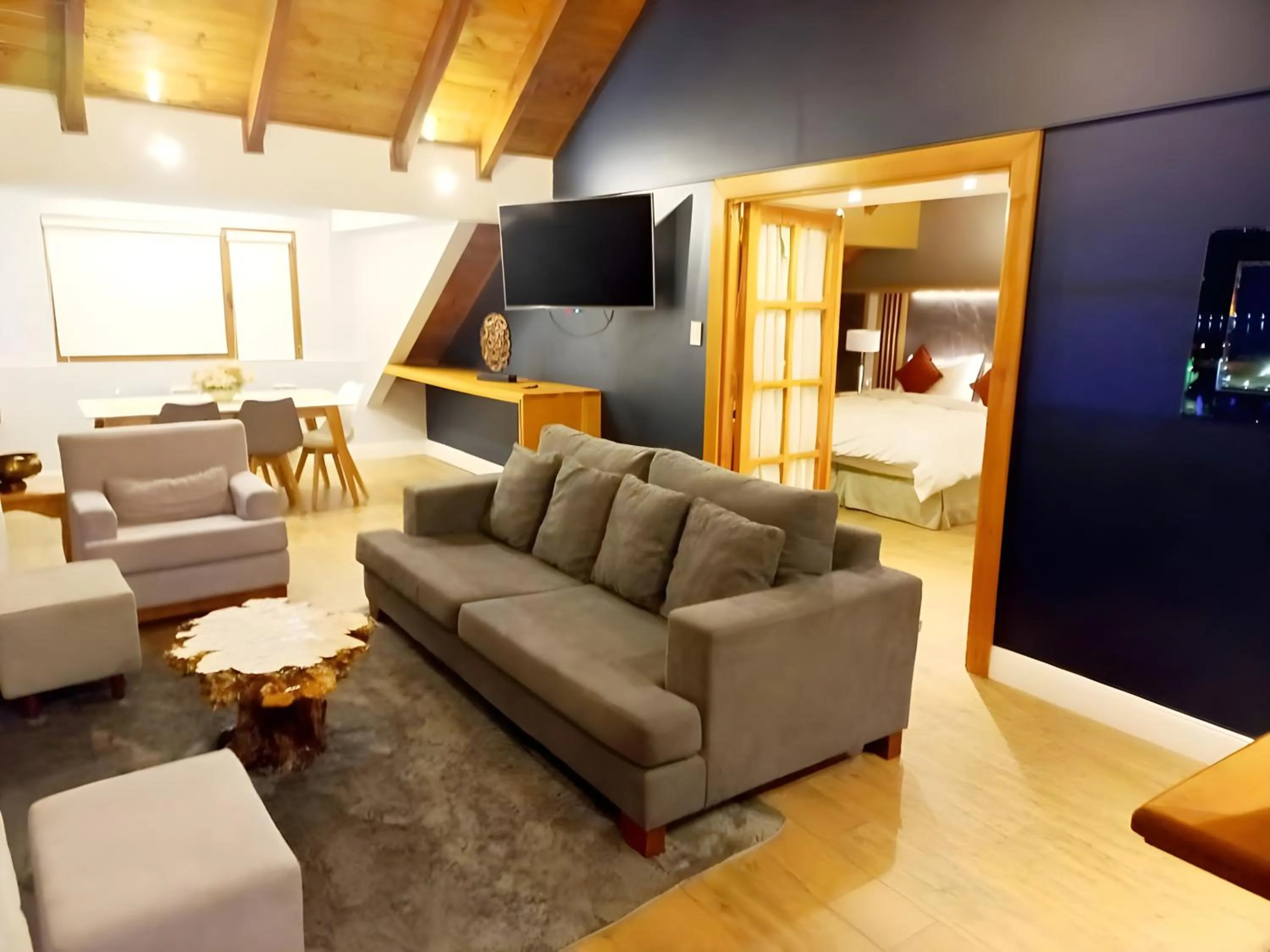 Living room in Hosteria y Restaurante America