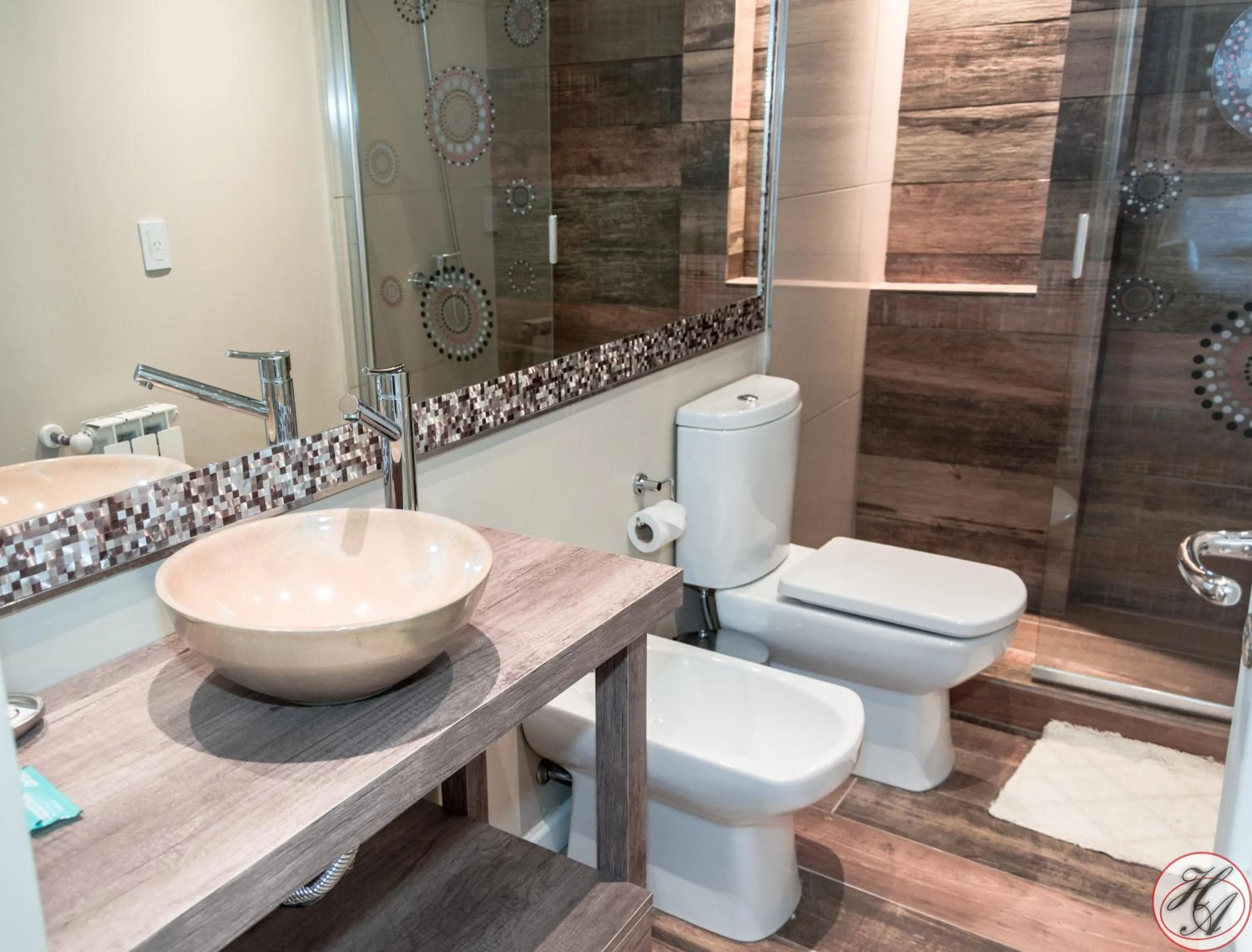 Shower in Hosteria y Restaurante America