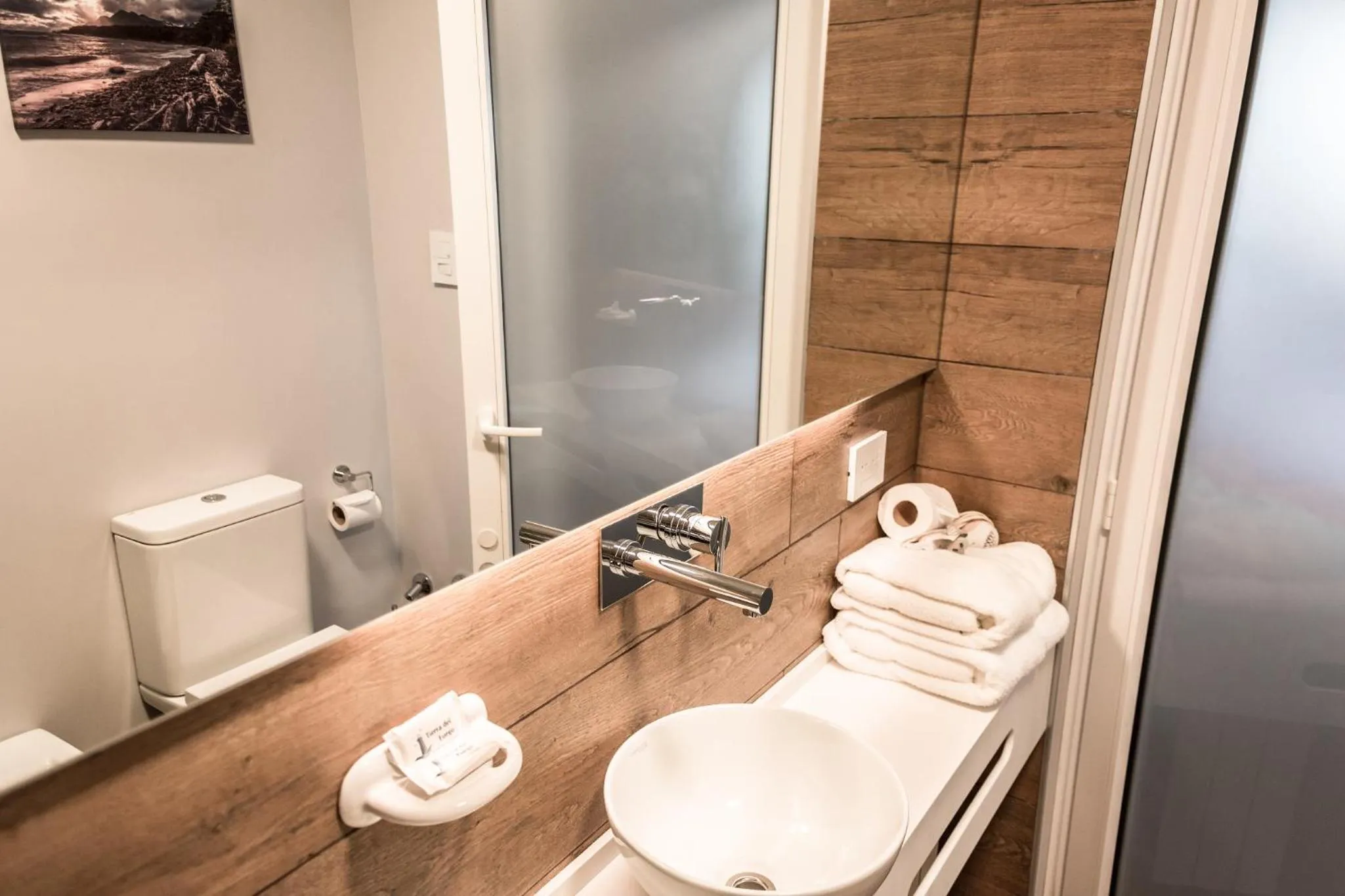 Bathroom in Hosteria y Restaurante America