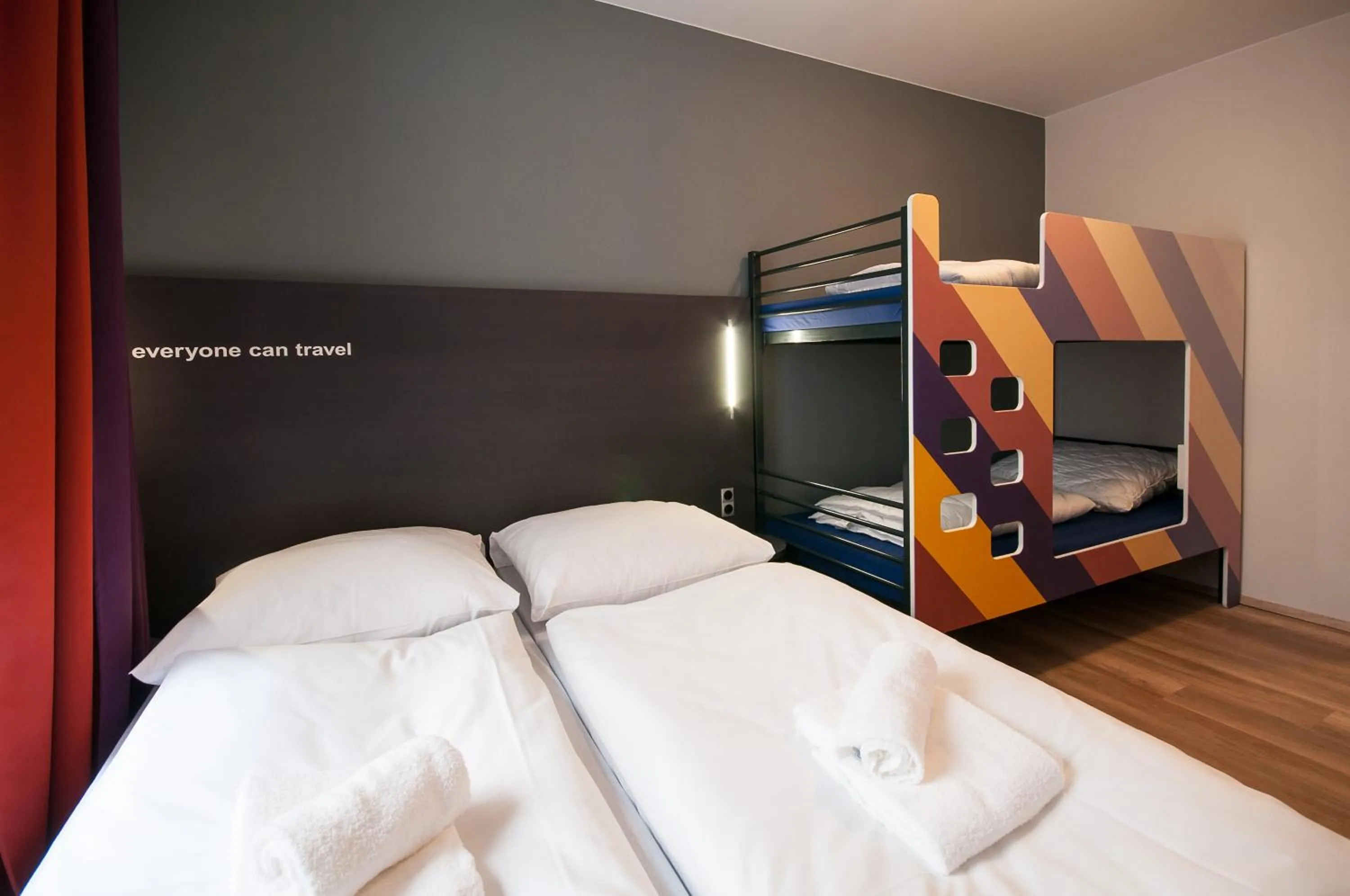 Photo of the whole room, Bed in a&o Bremen Hauptbahnhof