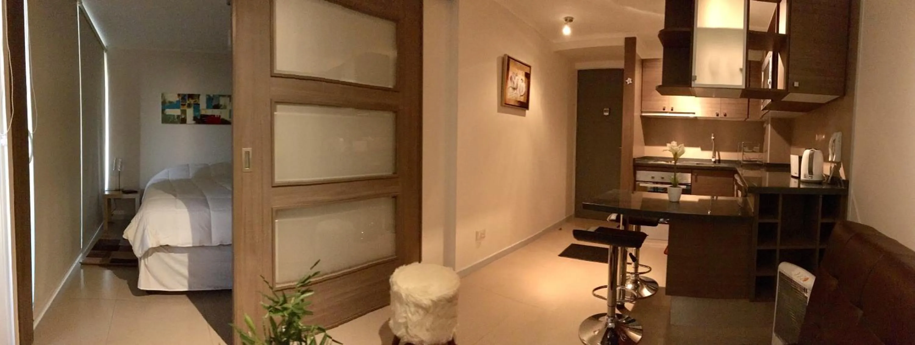 Living room in Moneda Express Apart