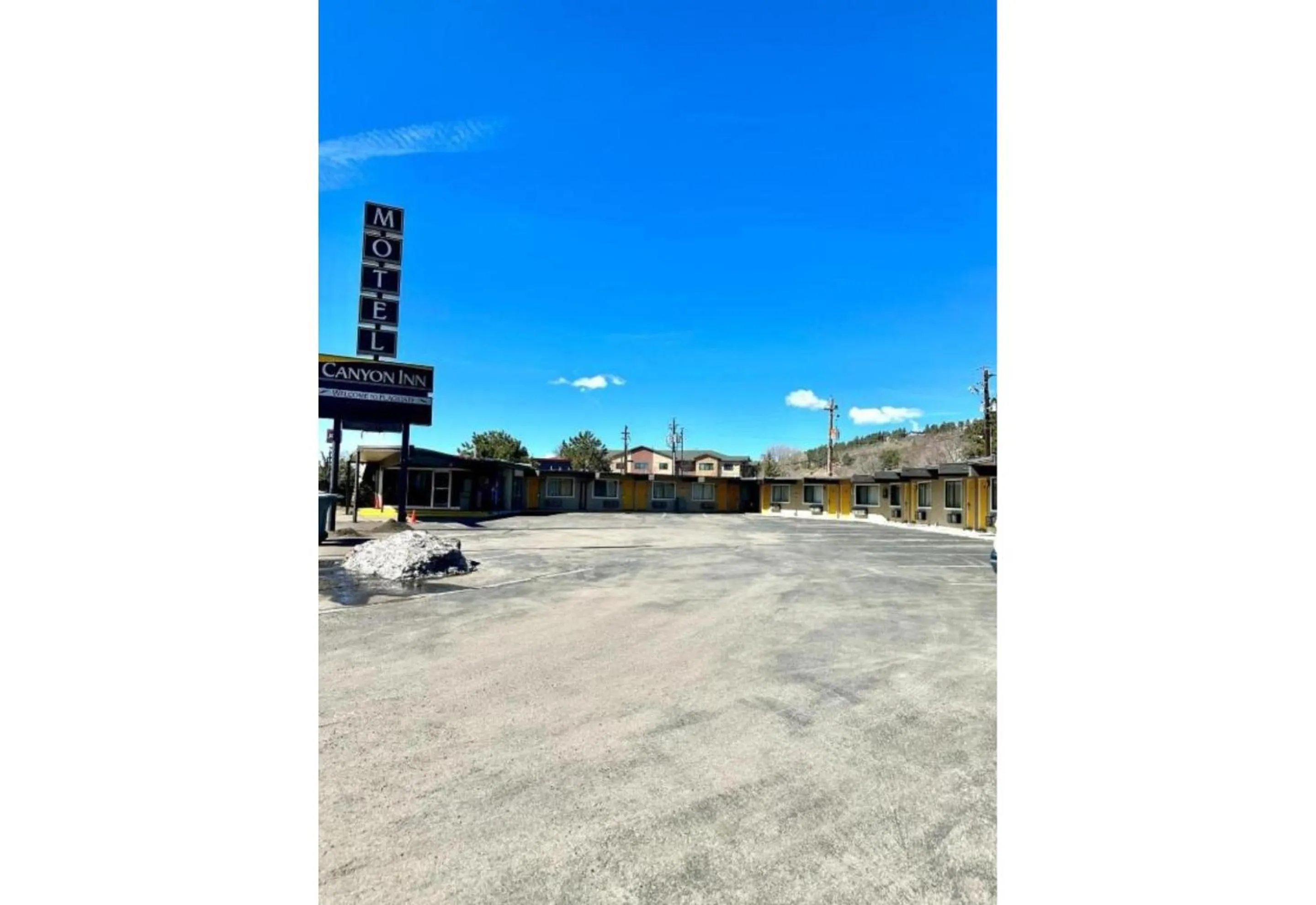 Parking in Canyon Inn Motel Flagstaff AZ