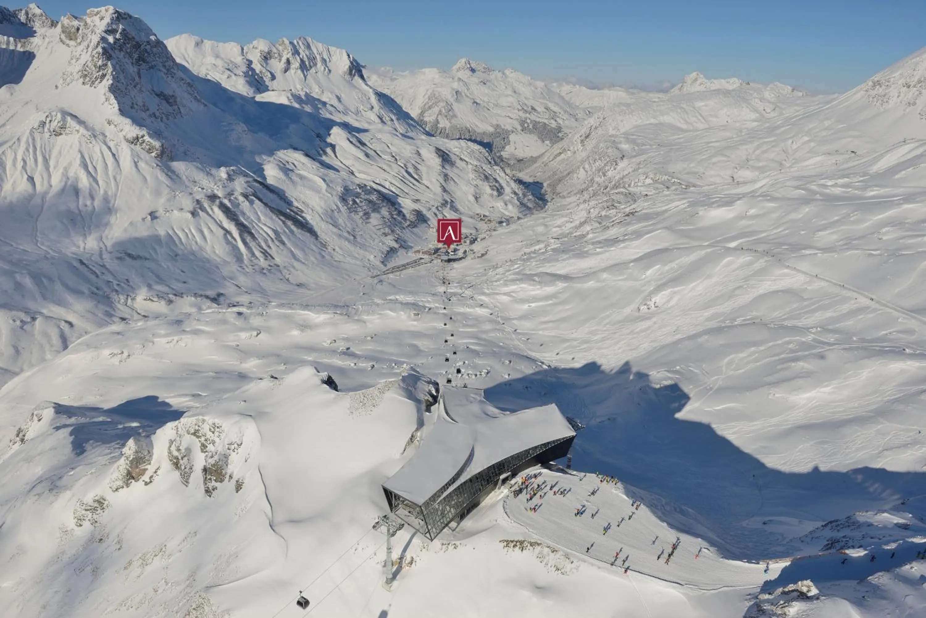 Natural landscape in Arlberghaus