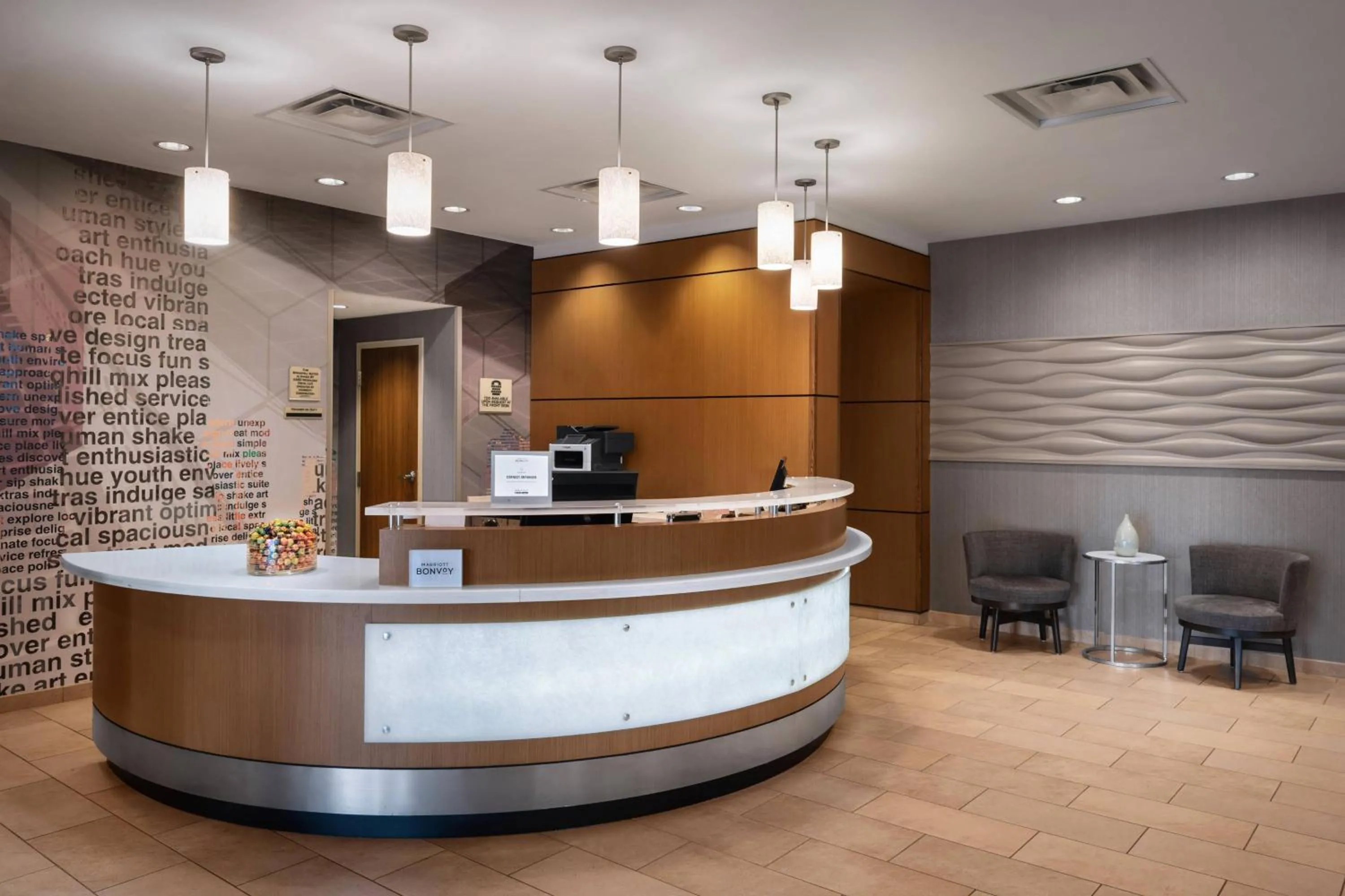 Lobby or reception in SpringHill Suites by Marriott Syracuse Carrier Circle