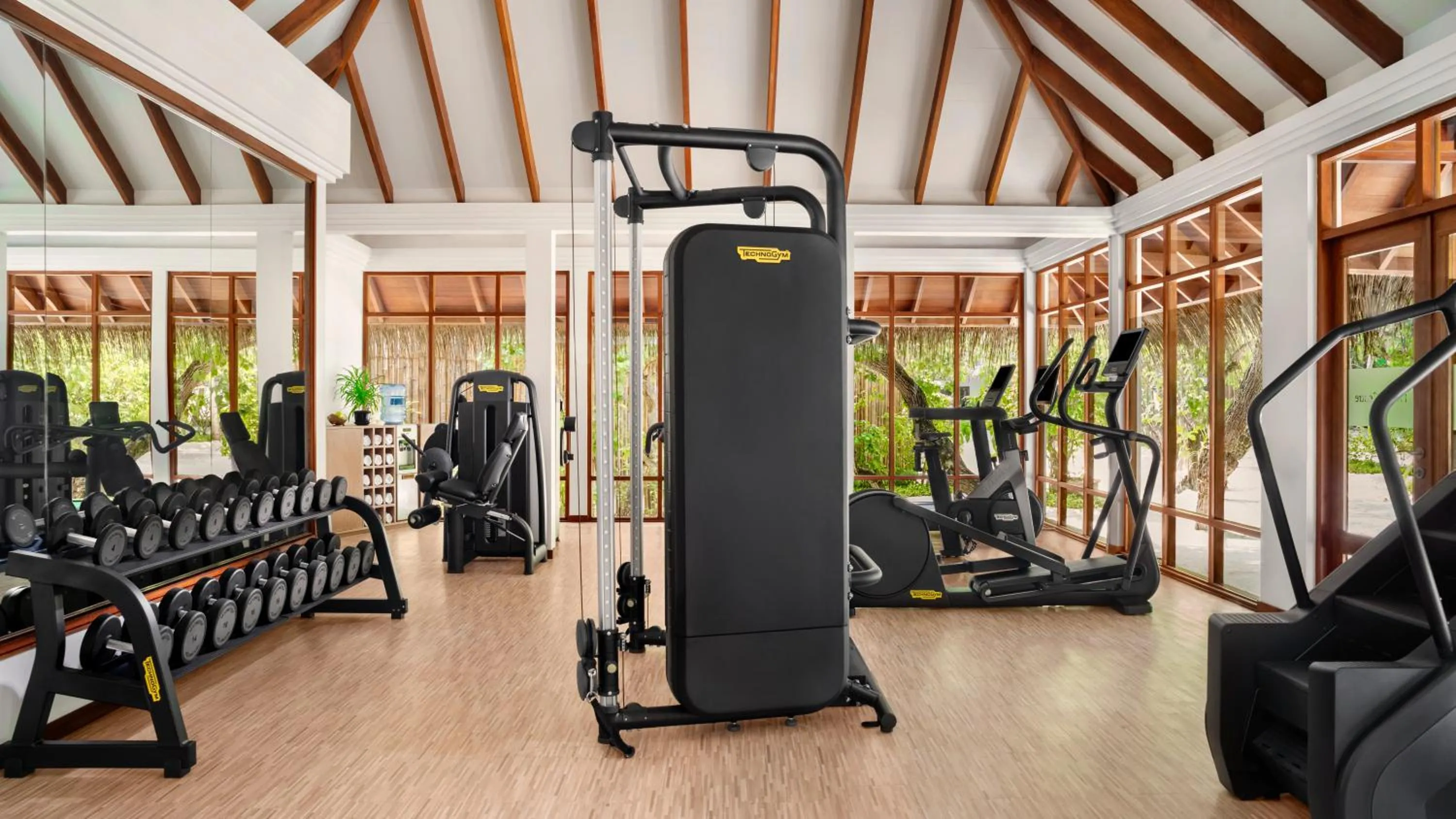 Fitness centre/facilities in Anantara Veli Maldives Resort